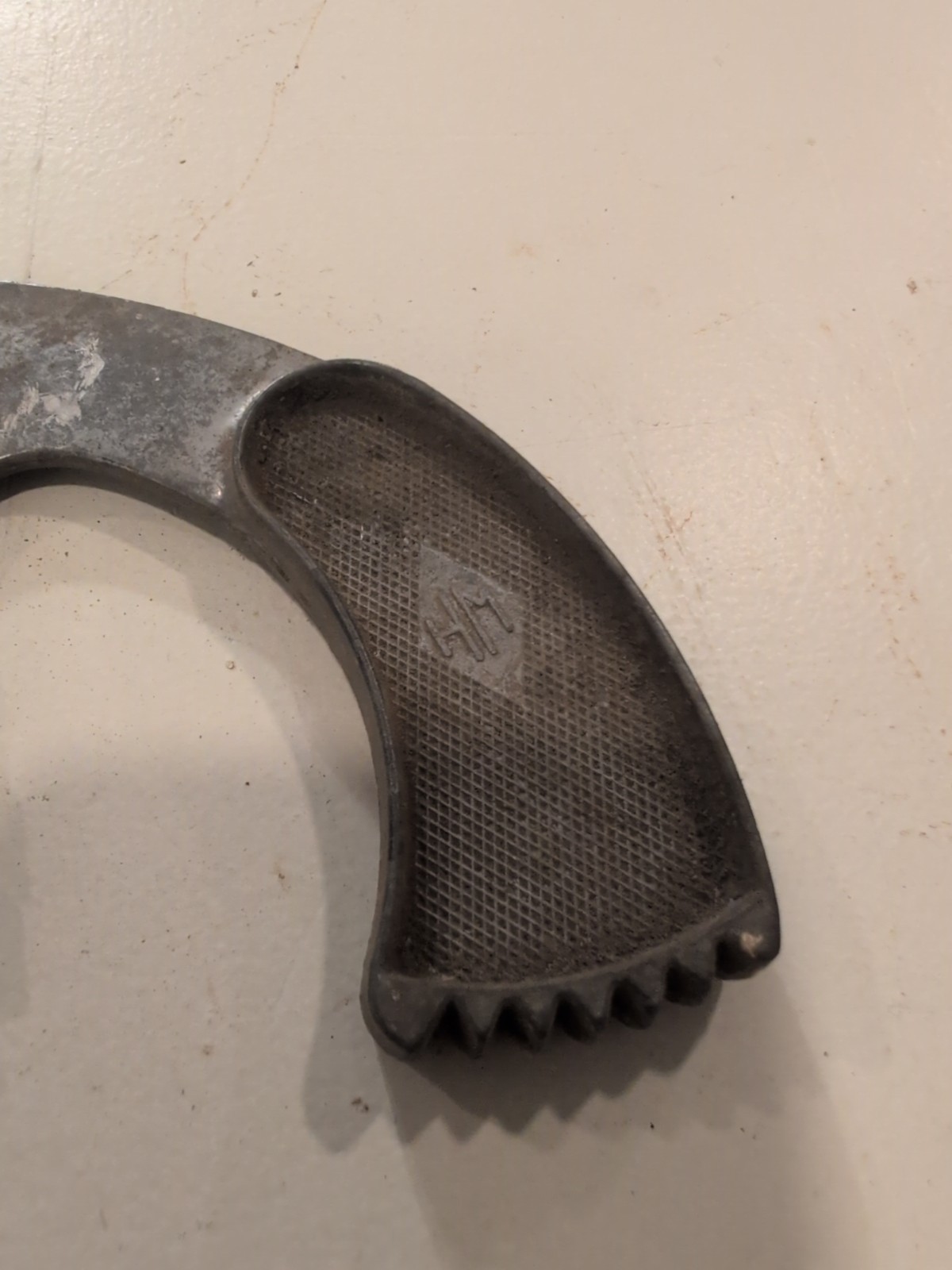 Vtg Farmers Elevator Co Summit South Dakota Hacksaw Meat Saw Obert Olson