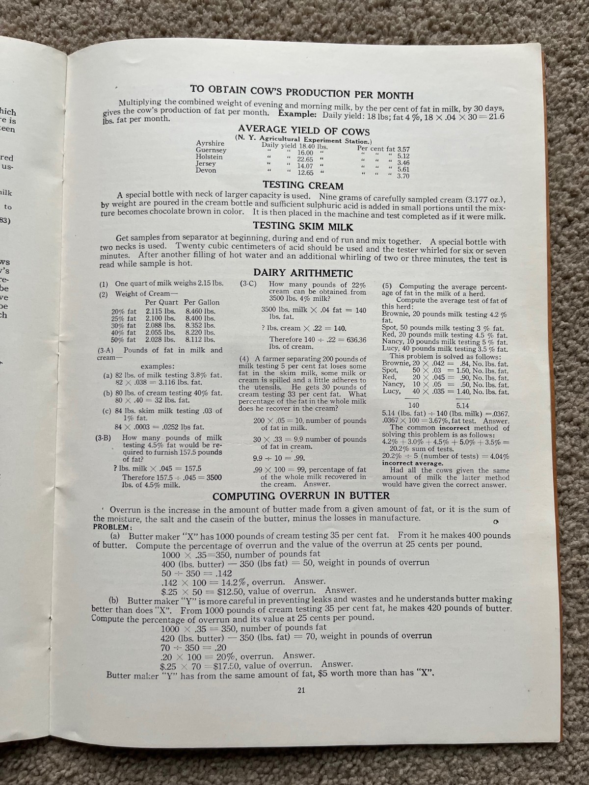 2 DELAVAL CREAM SEPARATOR INSTRUCTION MANUALS