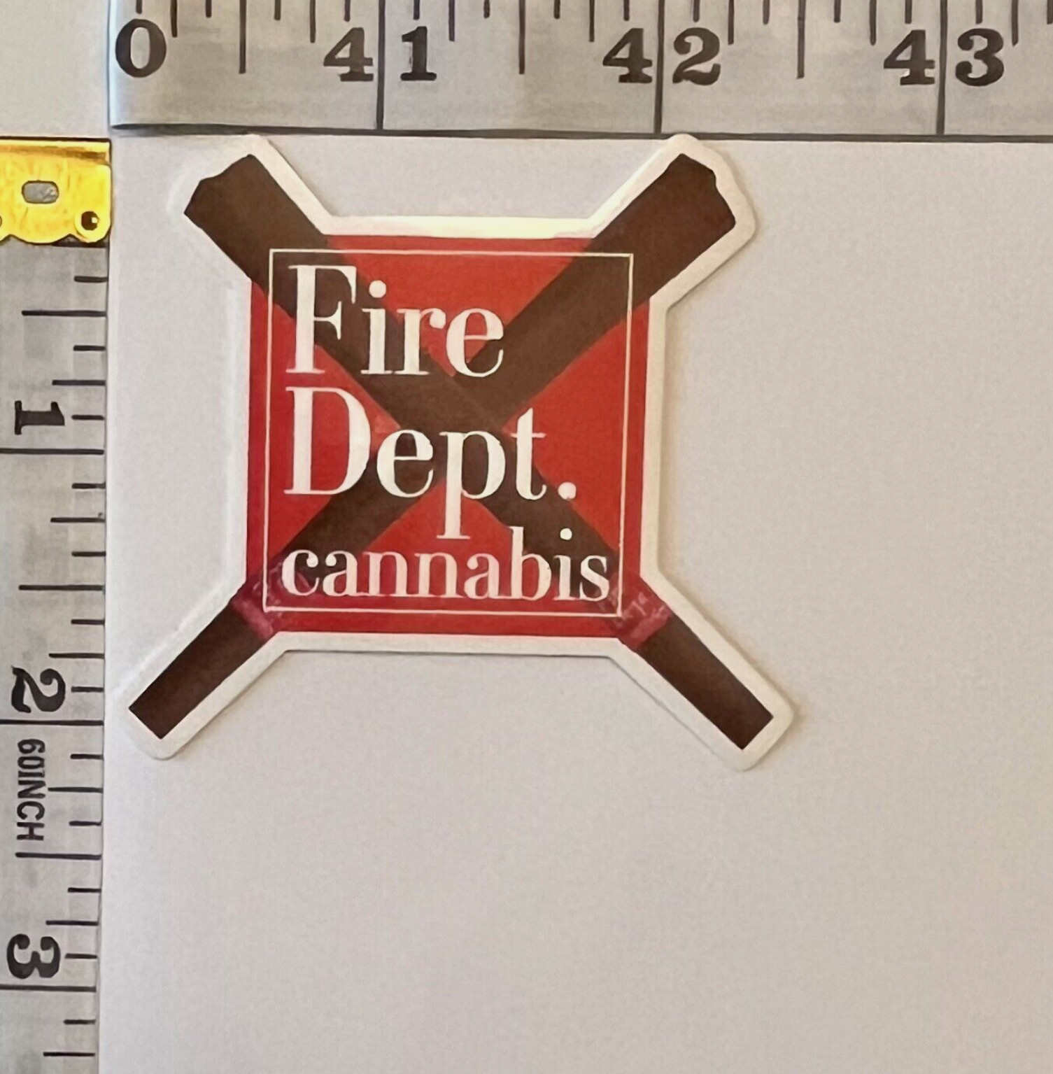 Fire Dept. Cannabis Sticker Sets – OREGON, USA Cannabis Industry Advertisement