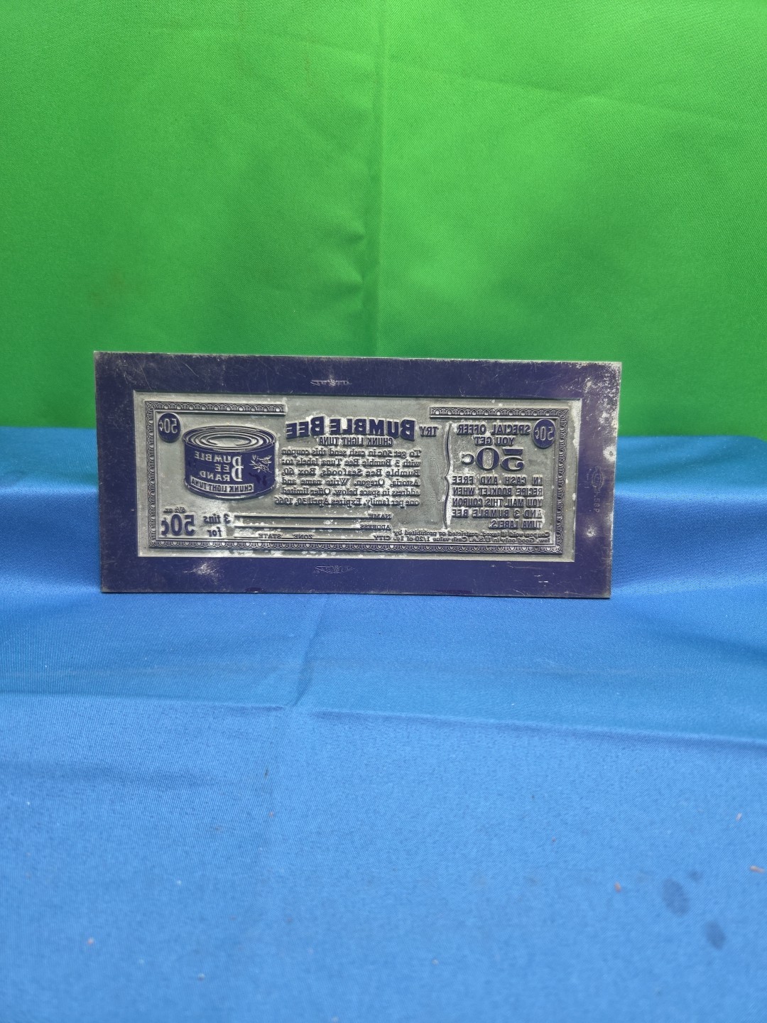 Try Bumble Bee Tuna Coupon Special Newspaper Ads Museum Ink Print Block Food