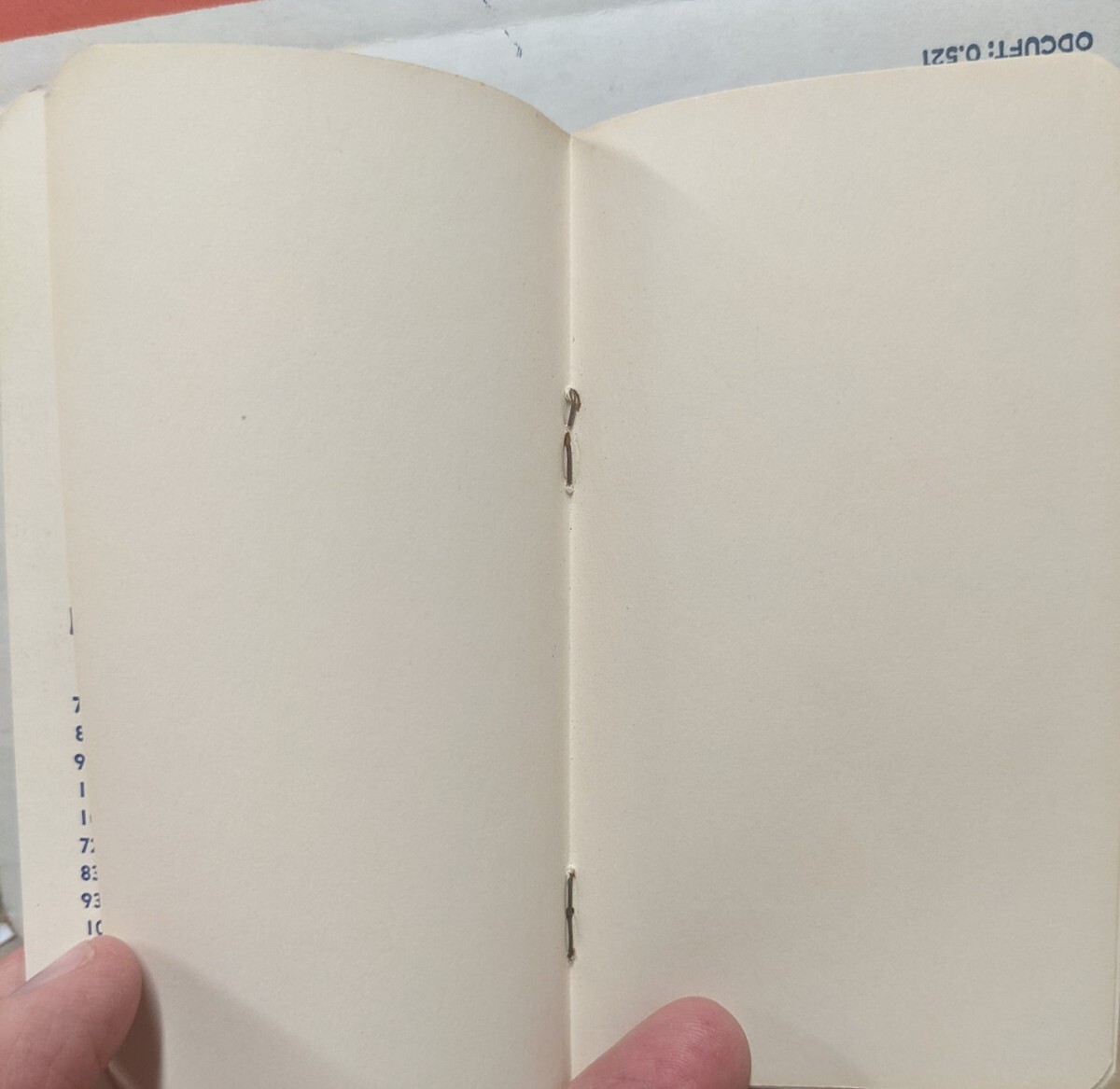 1953 USS American Fence Steel & Wire Pocket Notebook Green Bay Lumber Creston IA