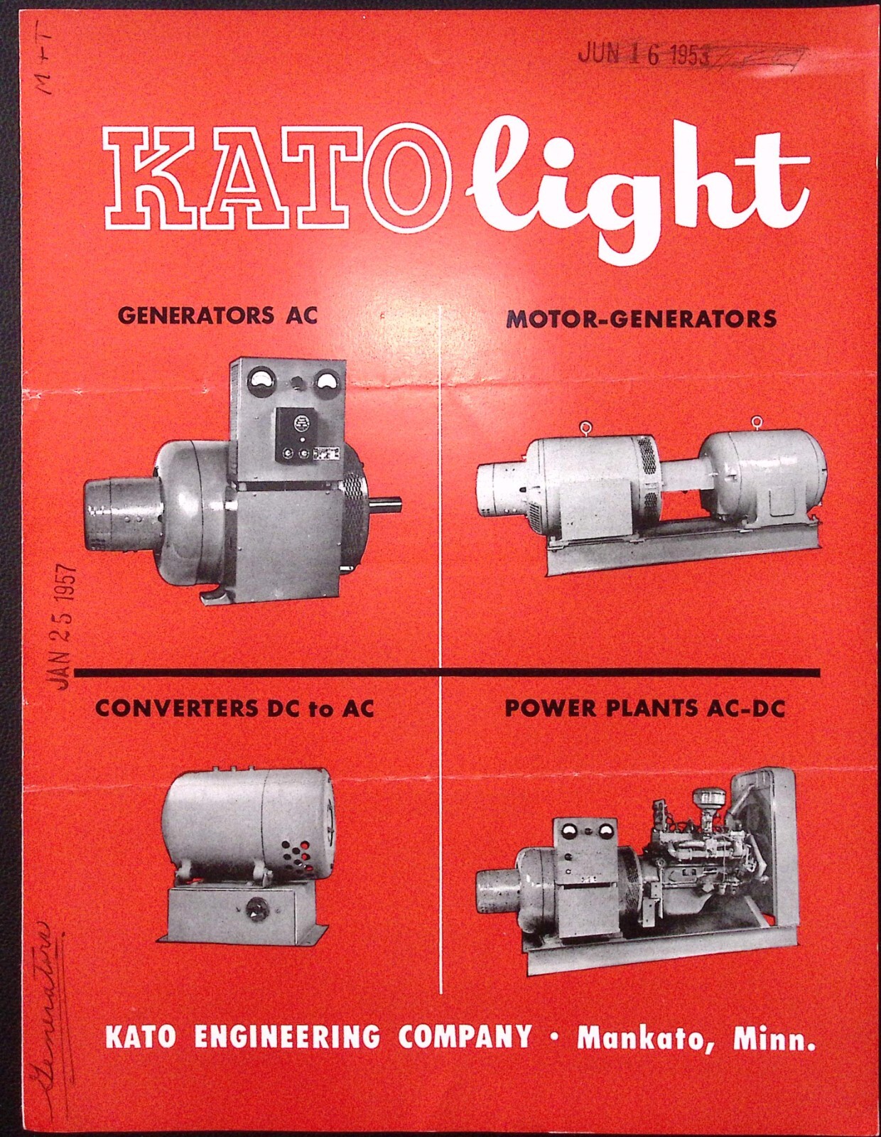 1950s Starline No 2095 Pitless Automatic Barn Cleaner Brochure Starline Inc