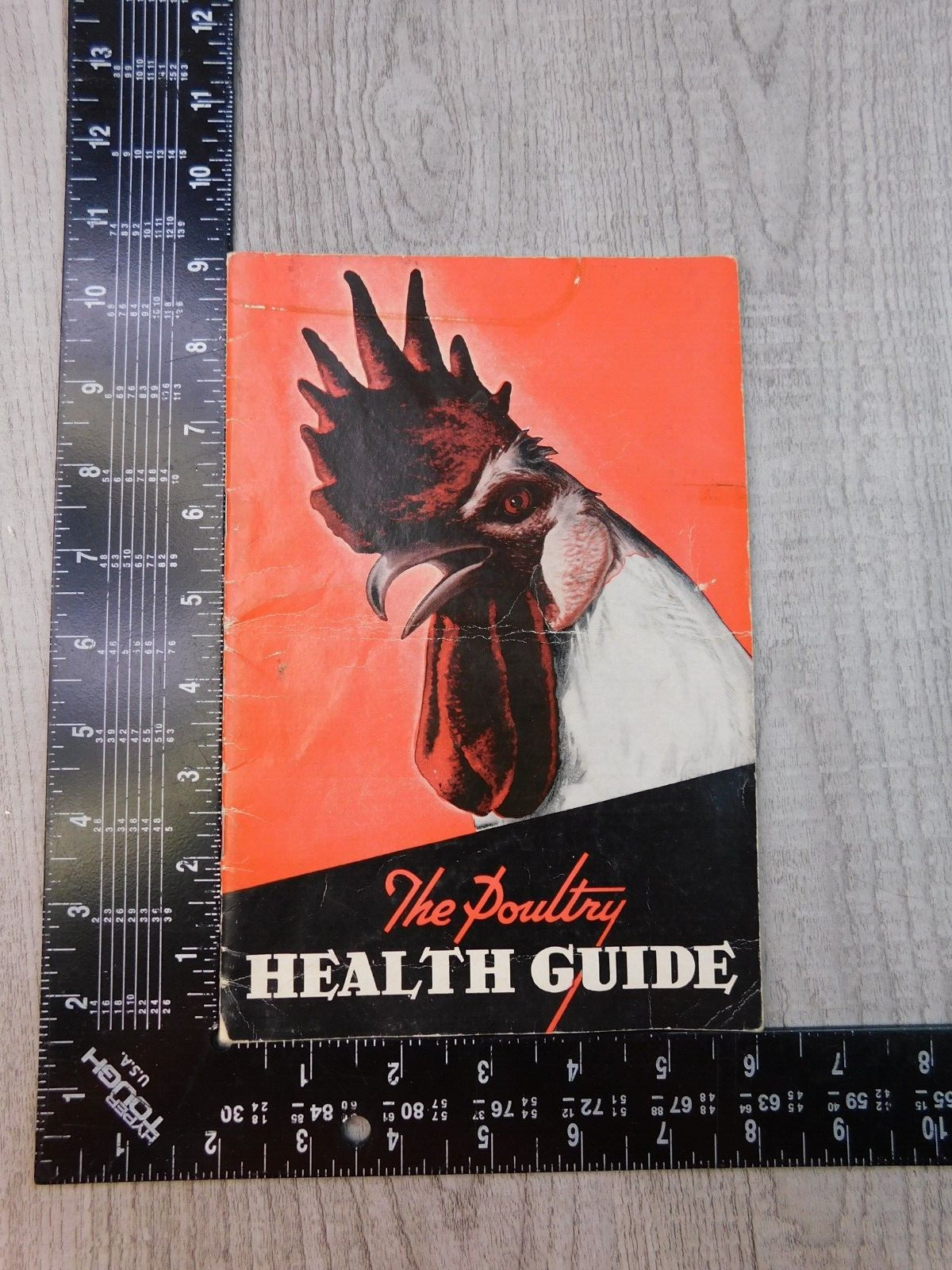 The Poultry Health Guide Vintage Pamphlet Raising Chickens Houses Hoppers Range