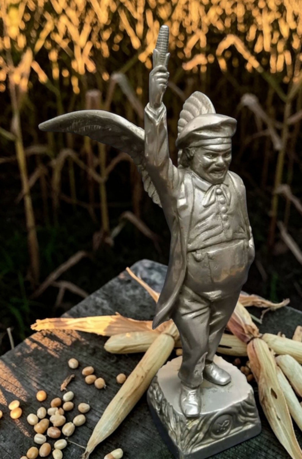 The Flying Dutchman MOP Moline Plow Company RAREST MASCOT MUSEUM PIECE