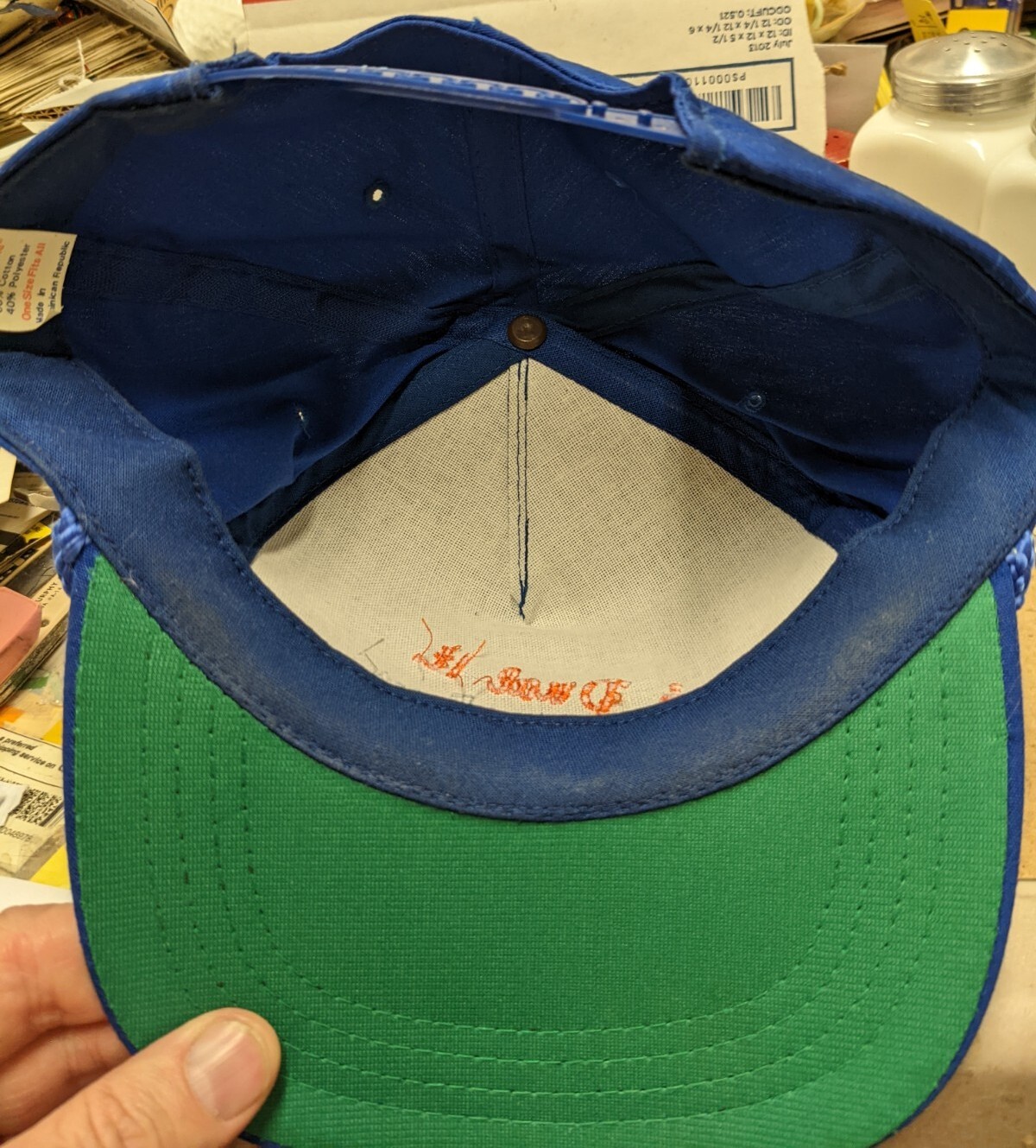 Vintage Just Dual It Essex Elevator Essex Iowa IA Cap Hat Snapback Farm Trucker