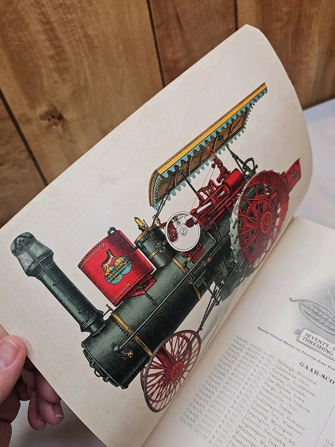 Gaar Scott Engine The Tiger Thresher Catalog Richmond INDIANA 1917