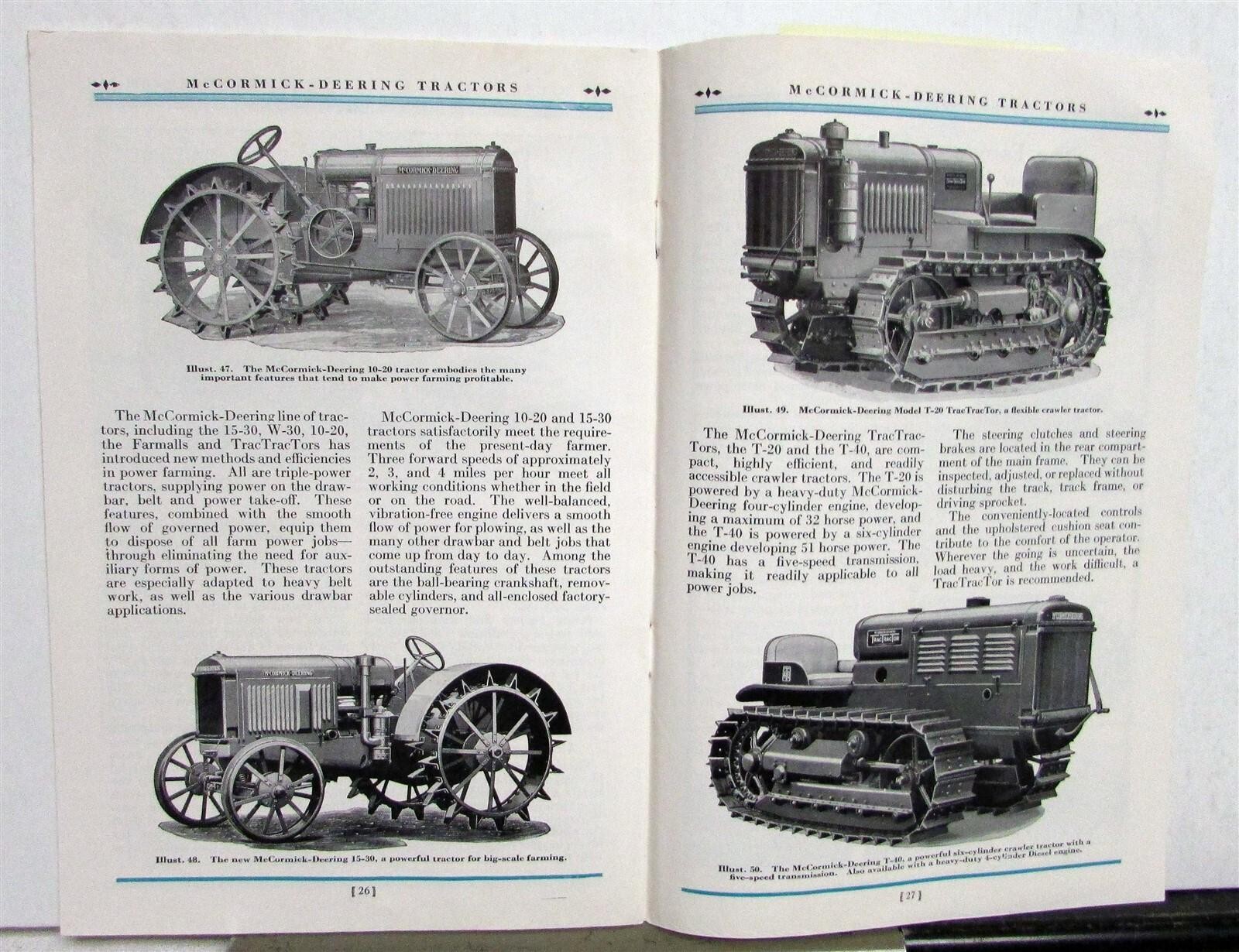 1934 International Harvester McCormick-Deering Ensilage Cutters Sales Mailer
