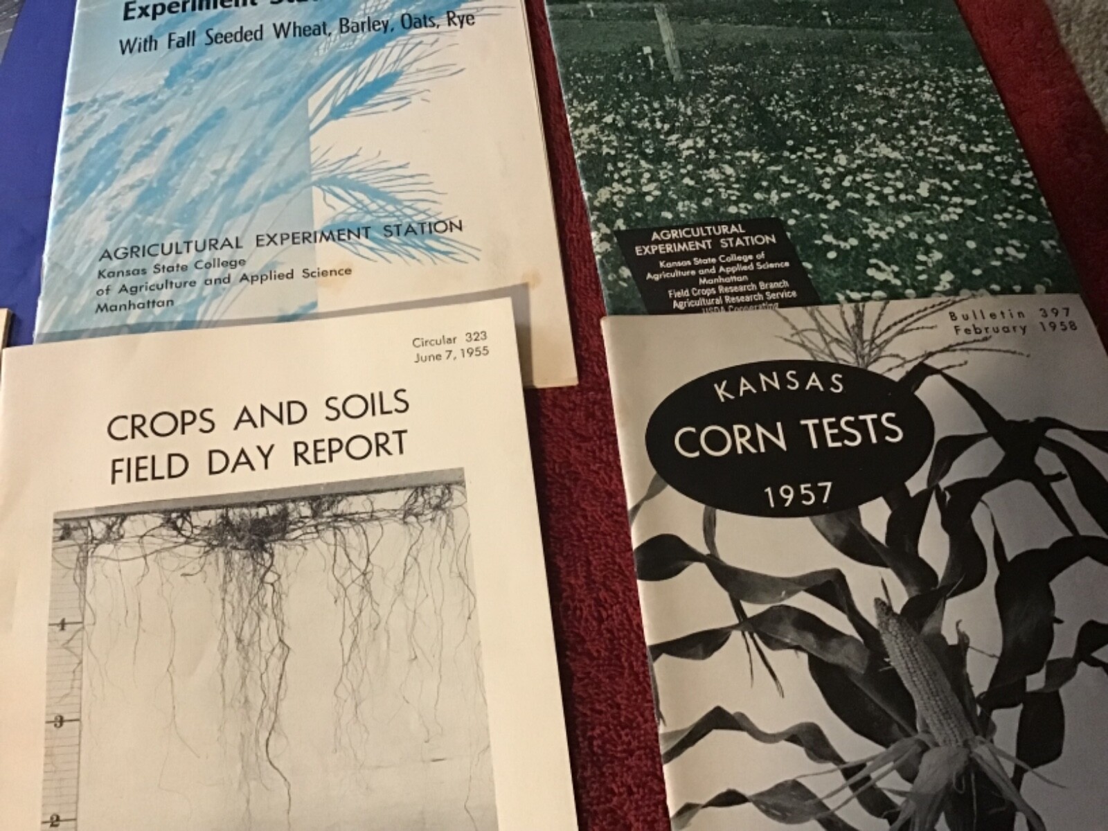 Lot of 6 1950’s Agricultural Experiment Station Bulletins