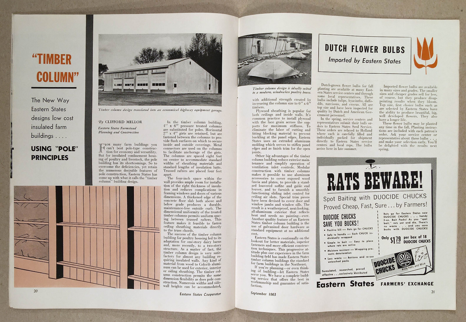 September 1963 AGWAY EASTERN STATES COOPERATOR Magazine