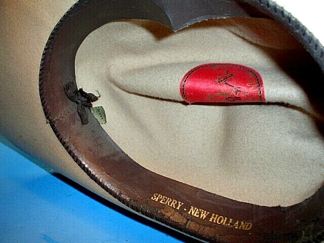ORIGINAL 1950&rsquo;s 60&rsquo;s SPERRY-NEW HOLLAND COWBOY HAT