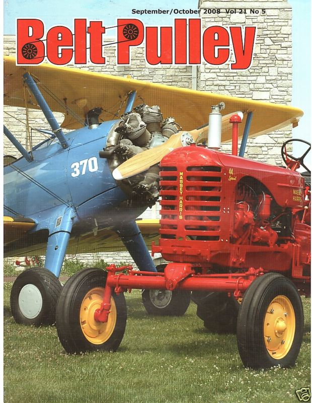 Rumely 6A, Sandusky Tractor, Raising hogs in Minnesota
