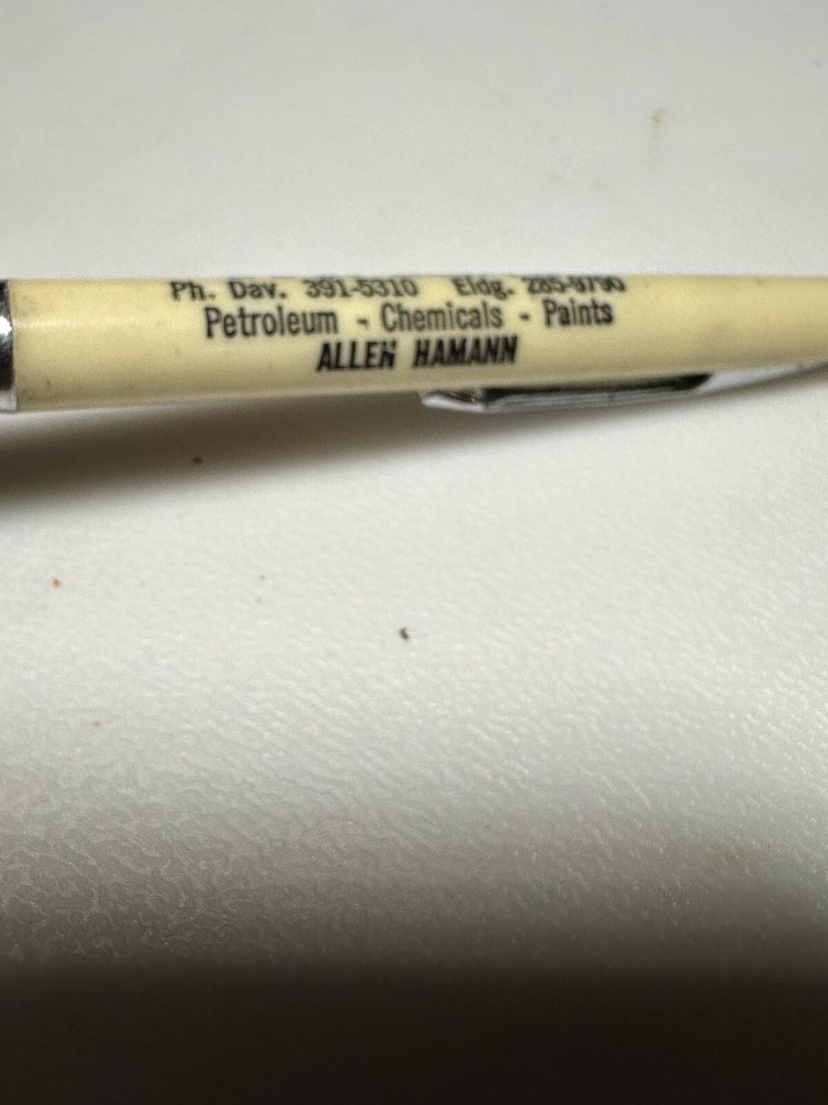 Vintage Davenport Iowa SM Service Company FS Seeds Farming Ag Advertising IA Pen
