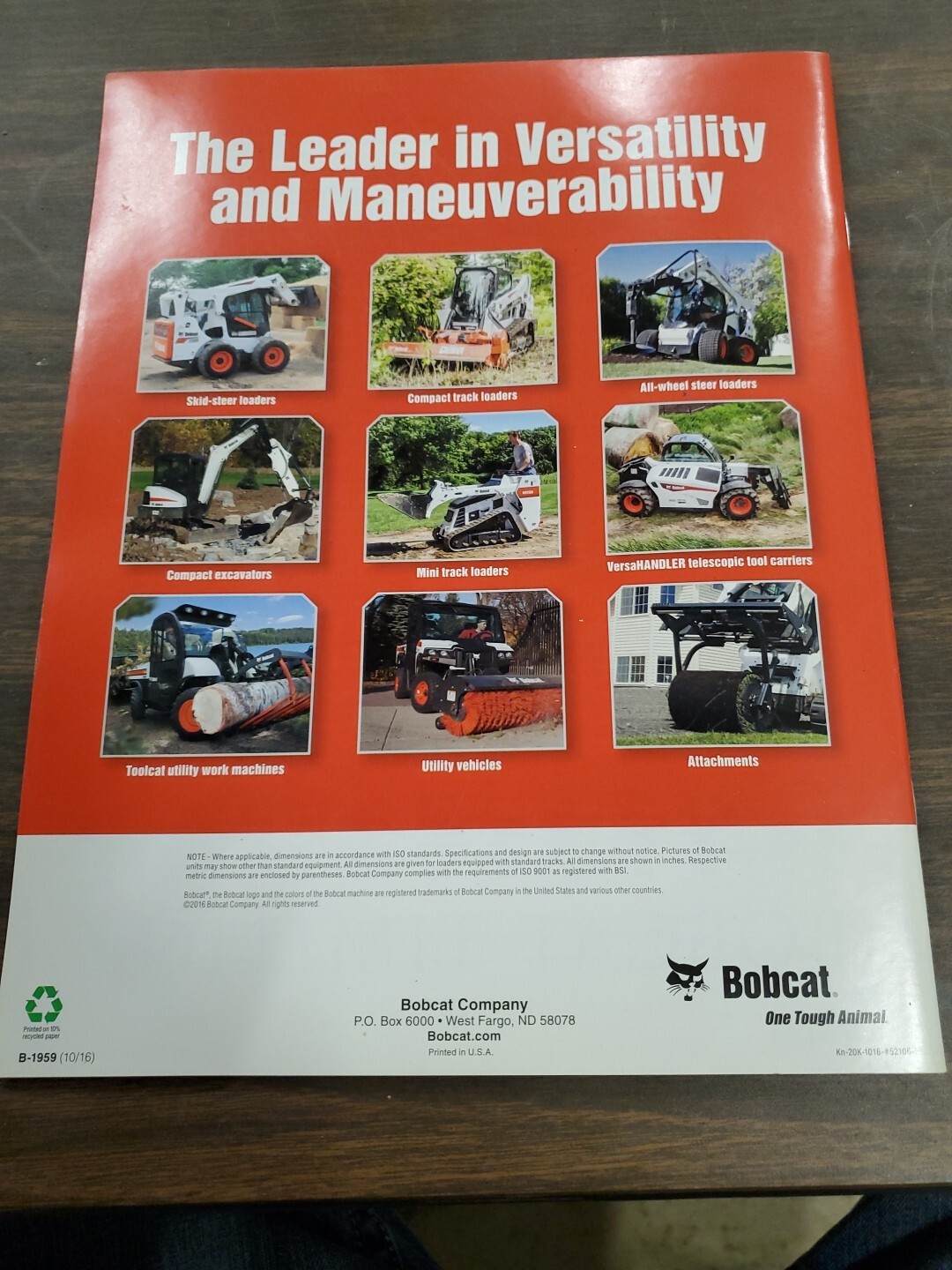 Factory Dealership Specs Brochures Bobcat M2 track Loader Skid Steer