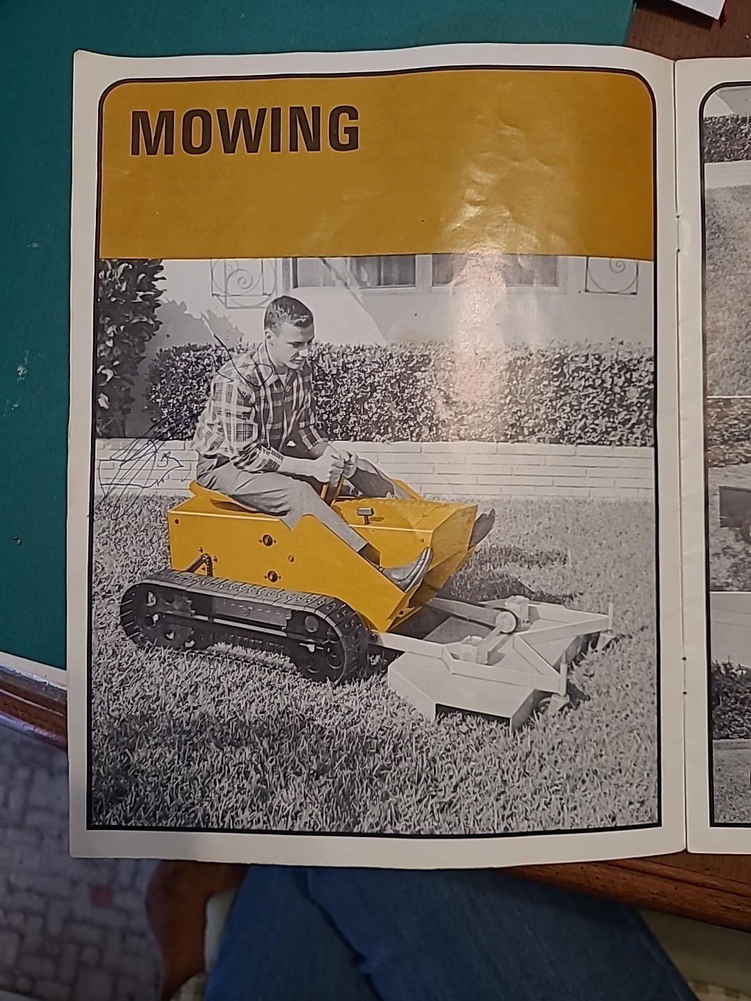 C.F. Struck Corporation Vintage Mini Dozer Brochure. Copyright 1968