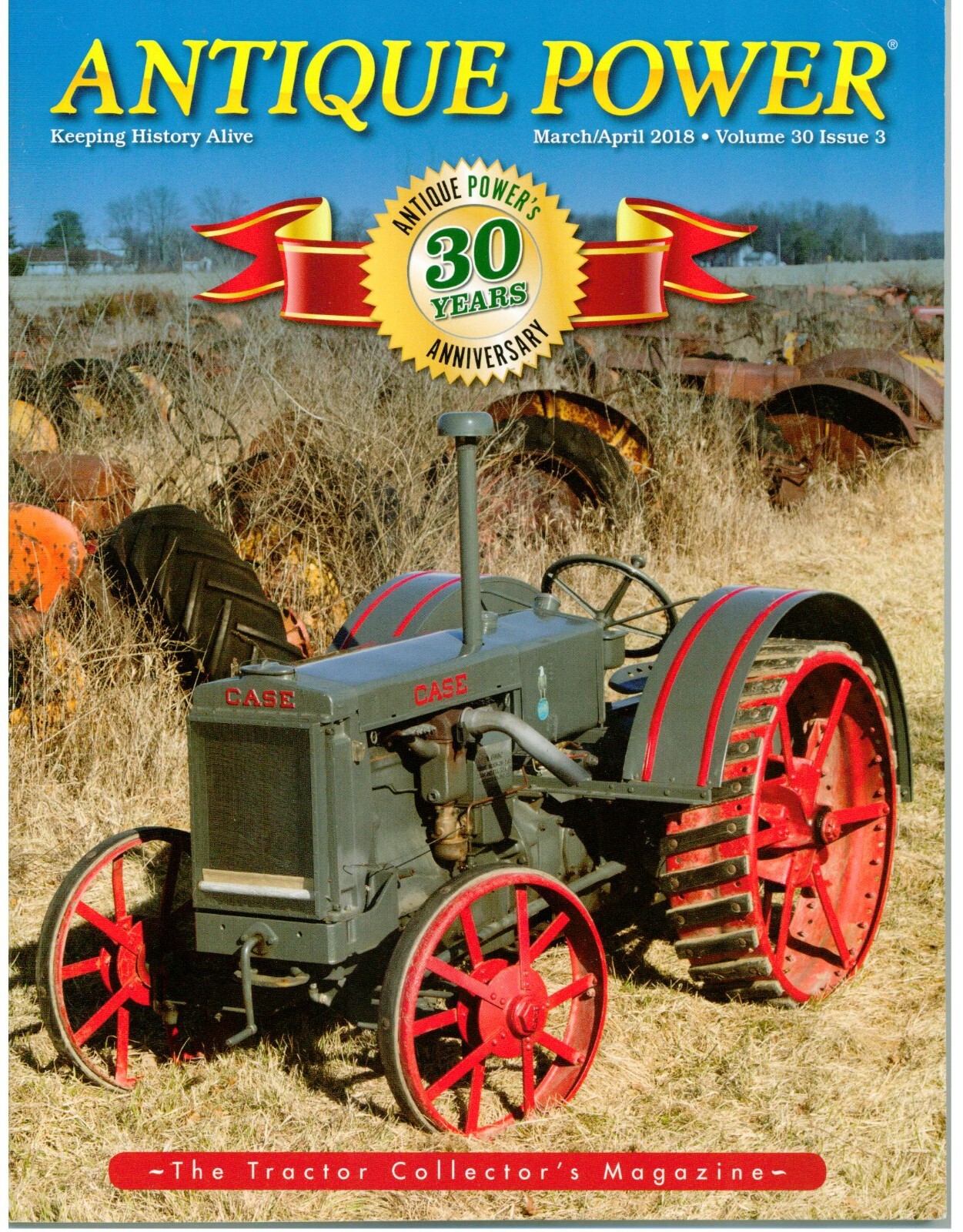 Waterloo Eagle Mfg, Boring Tractor, Case Model C Tractor, 1947 Empire Model 90