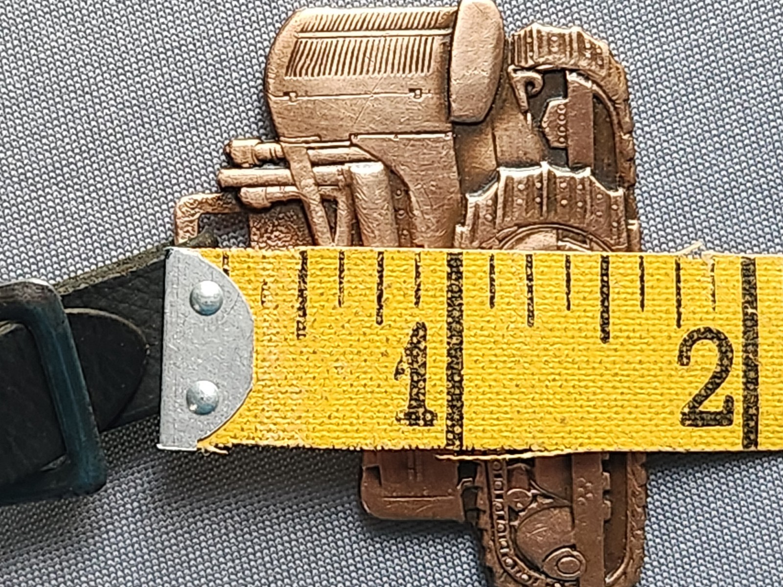 A-C For Dependable Service Heavy Equipment Brass Tag Allis Chalmers HD-20 Diesel