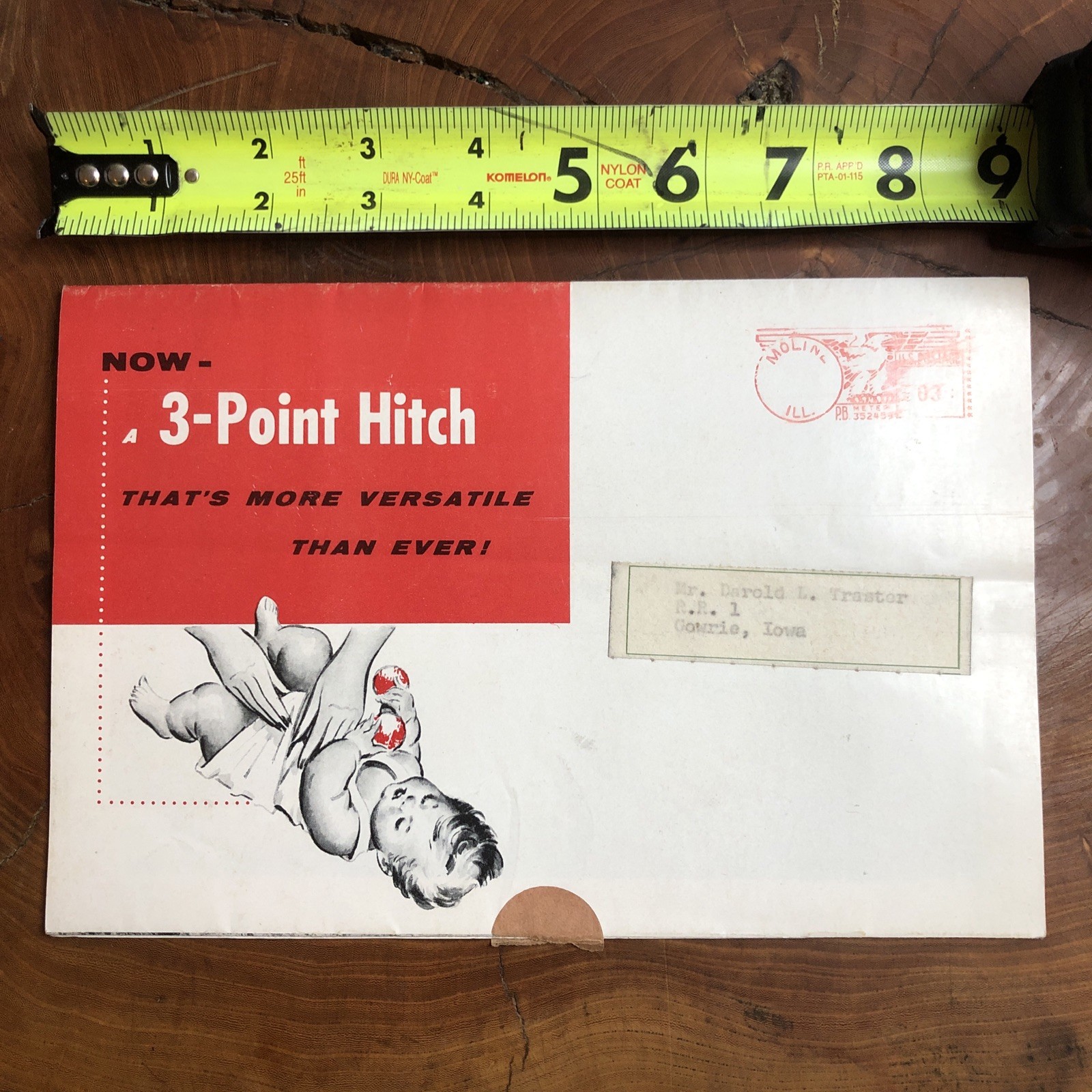 Rare John Deere Brochure 3 Point Hitch ￼ Models 520/620/720