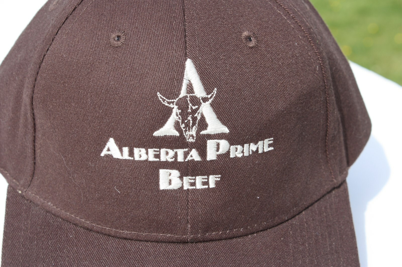 Ball Cap Hat – Alberta Prime Beef – Cattle Steer Farm (H2033)