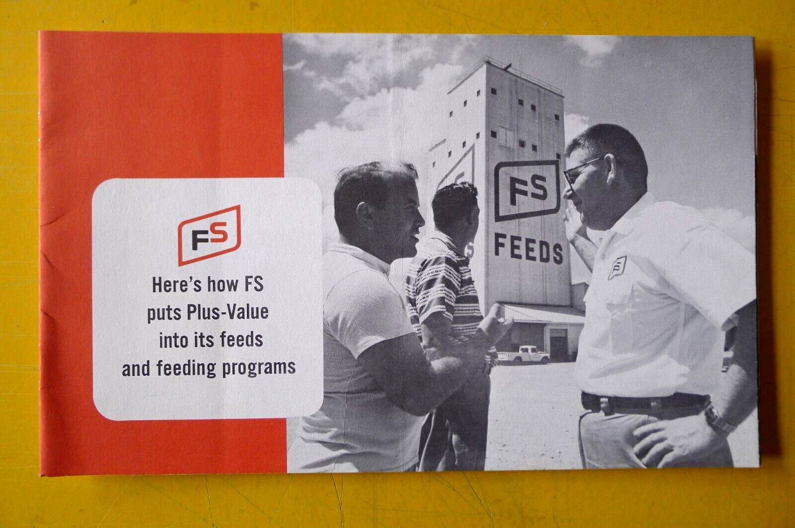 1960s Vintage FS Farmers Service Information BROCHURE Booklet Bloomington IL