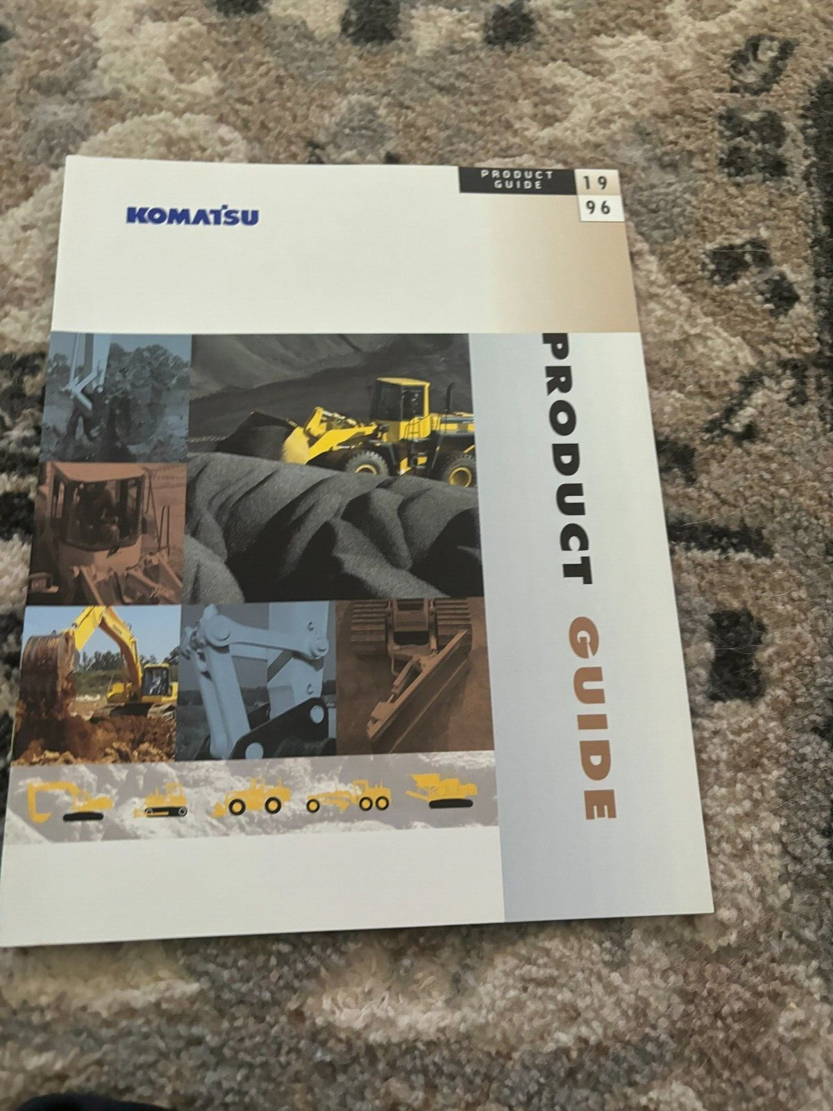Komatsu Buyers Guide For 1996 Brochure FCCA24