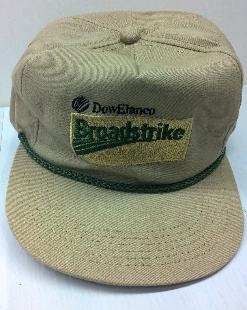 Broadstrike Dow Elanco Herbicide Hat Cap tan snapback K products