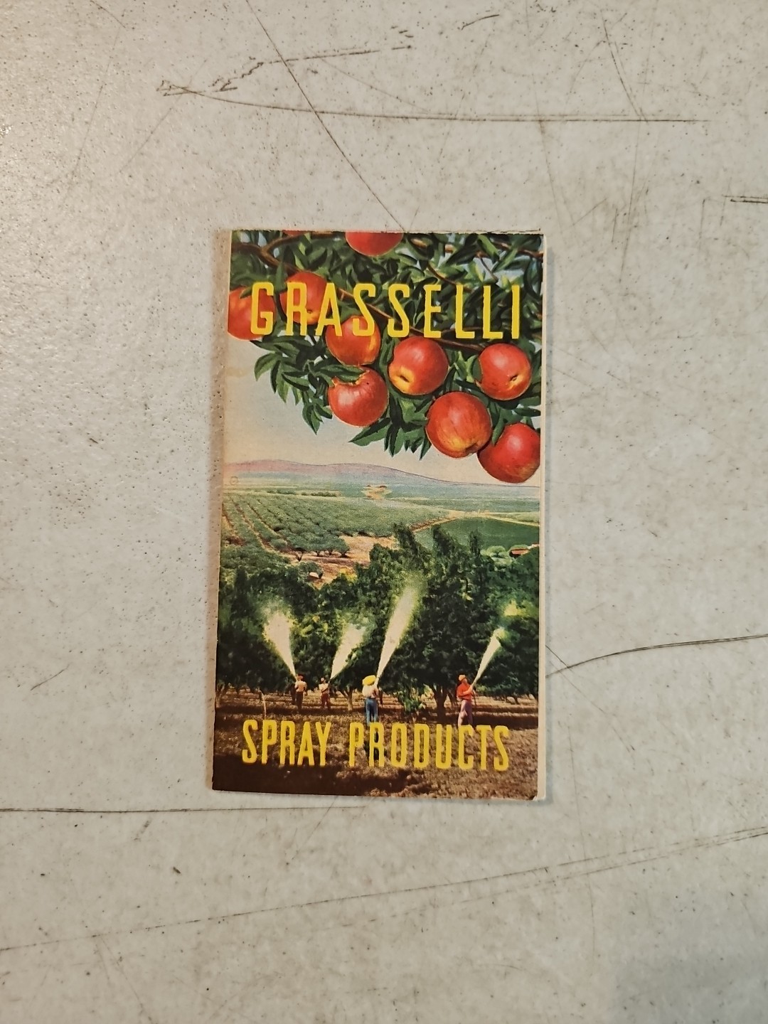 Vintage 1933 Grasselli Farm Spray Products Brochure Crop Dusting & Growers Guide