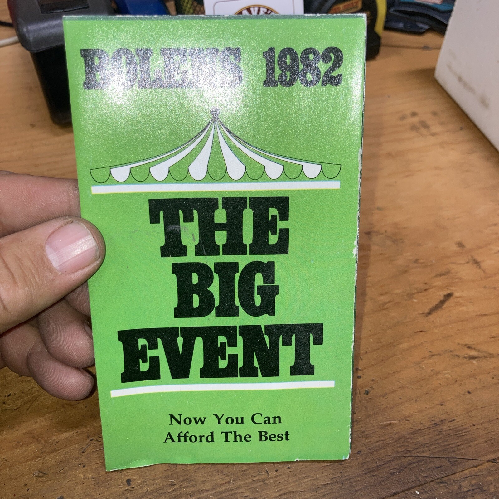 Bolens 1982 Big Event Fold Out