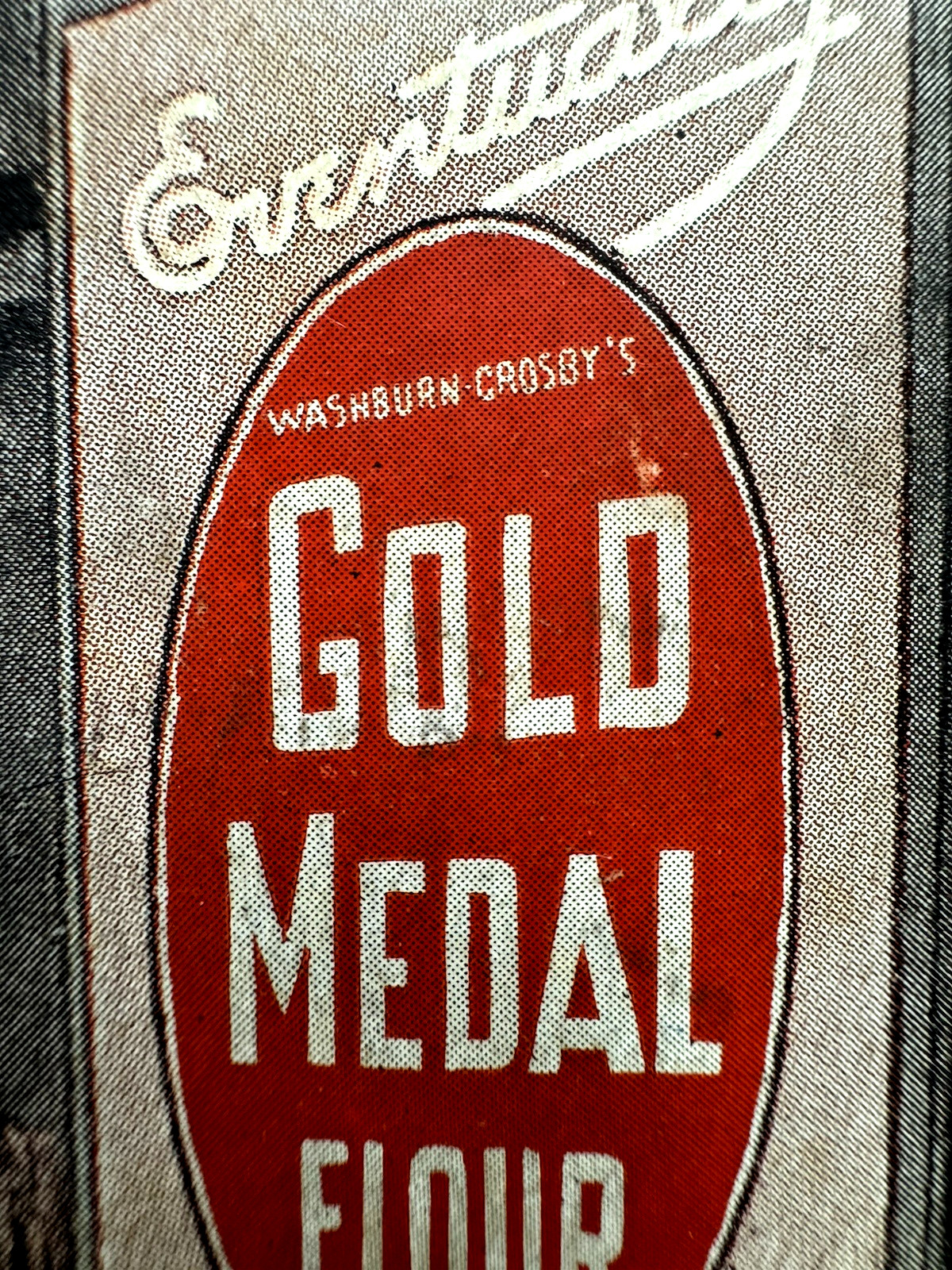 Vintage Gold Medal Flour Note Pad (HANDWRITTEN FARM NOTES) 1919-1920~343