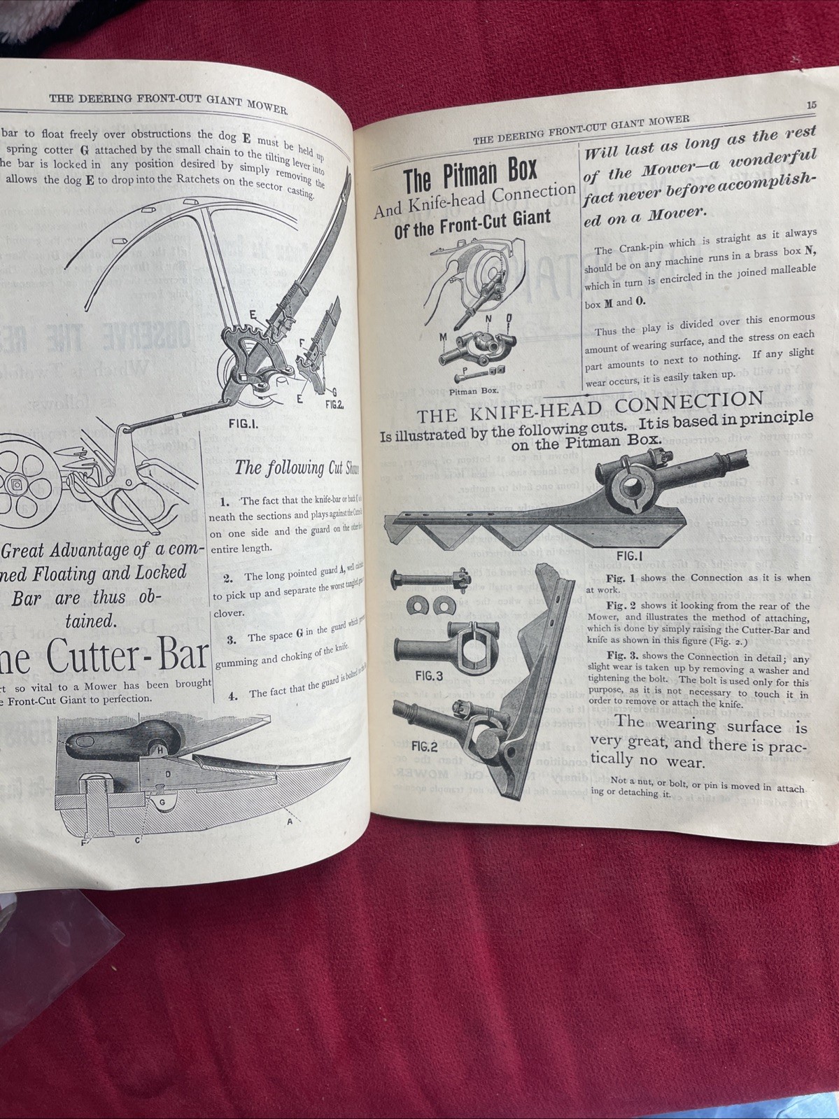 1886 The New Deering Mower ILLUSTRATED BROCHURE ORIG AGRICULTURE ADVERTISING