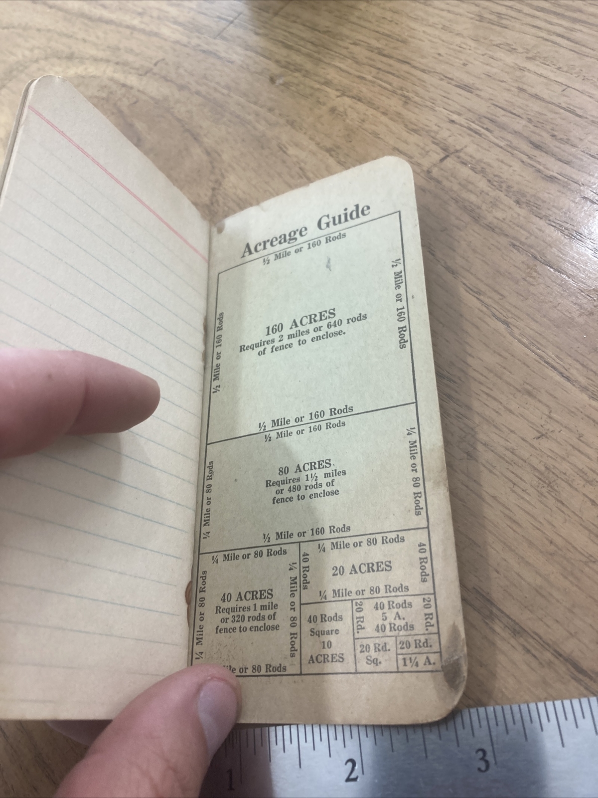 Red Brand Fence Keystone Steel Farmer&rsquo;s Pocket Memo Book Peoria Illinois