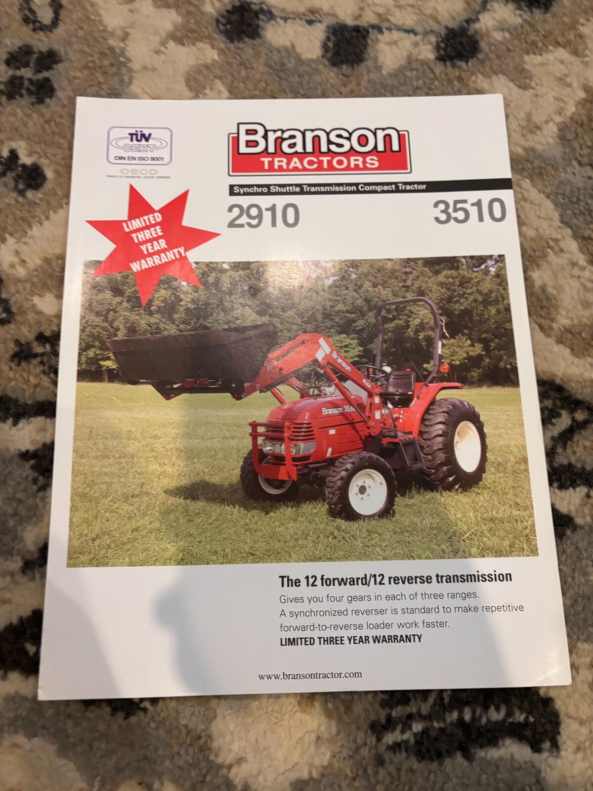 Branson 2910 3510 Tractor FCCA25