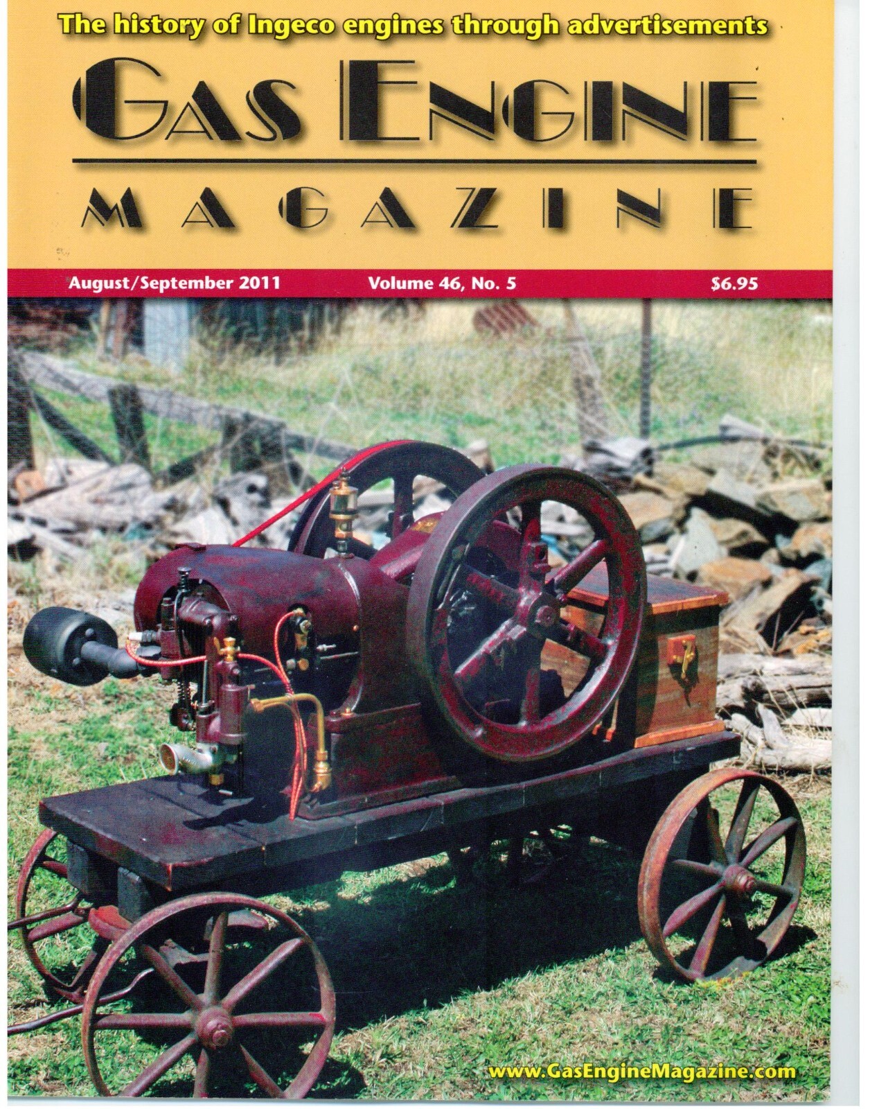 History of Ingeco Engines, 3 HP Olds 2AA Restoration, Stover in Australia
