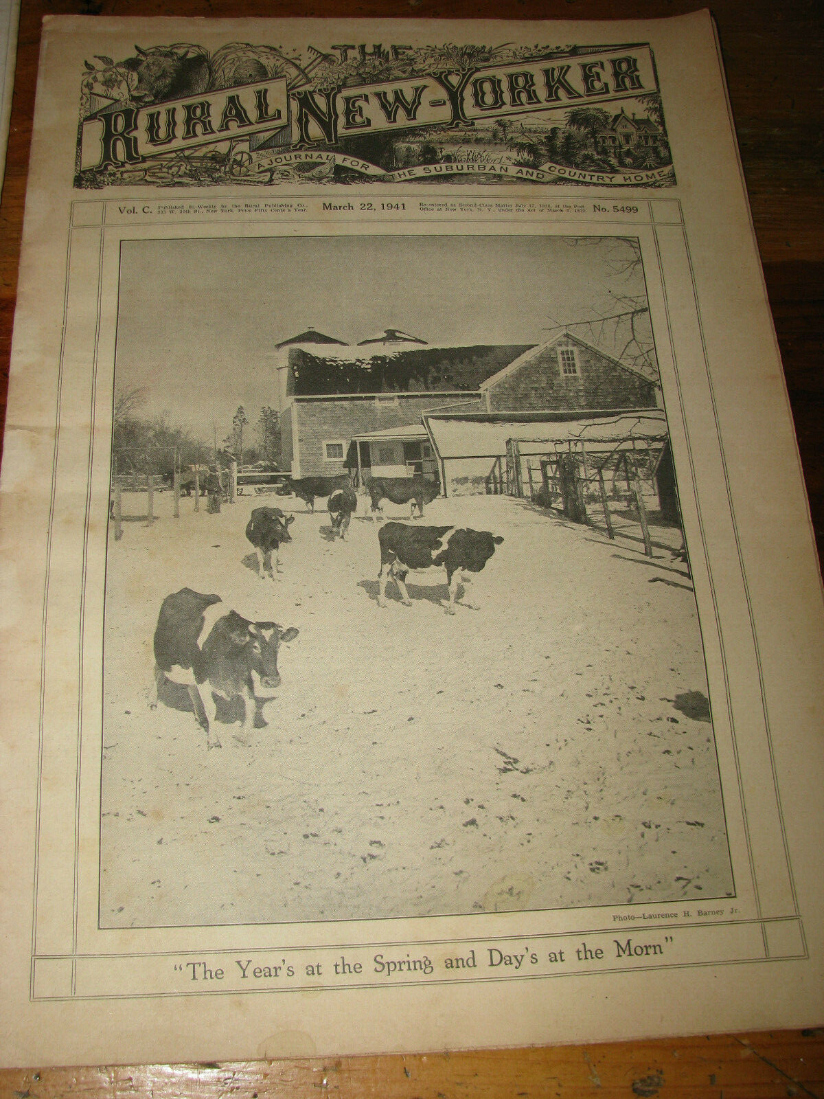 Eleven Vintage 1923-1941 The Rural New Yorker Journal Newspaper