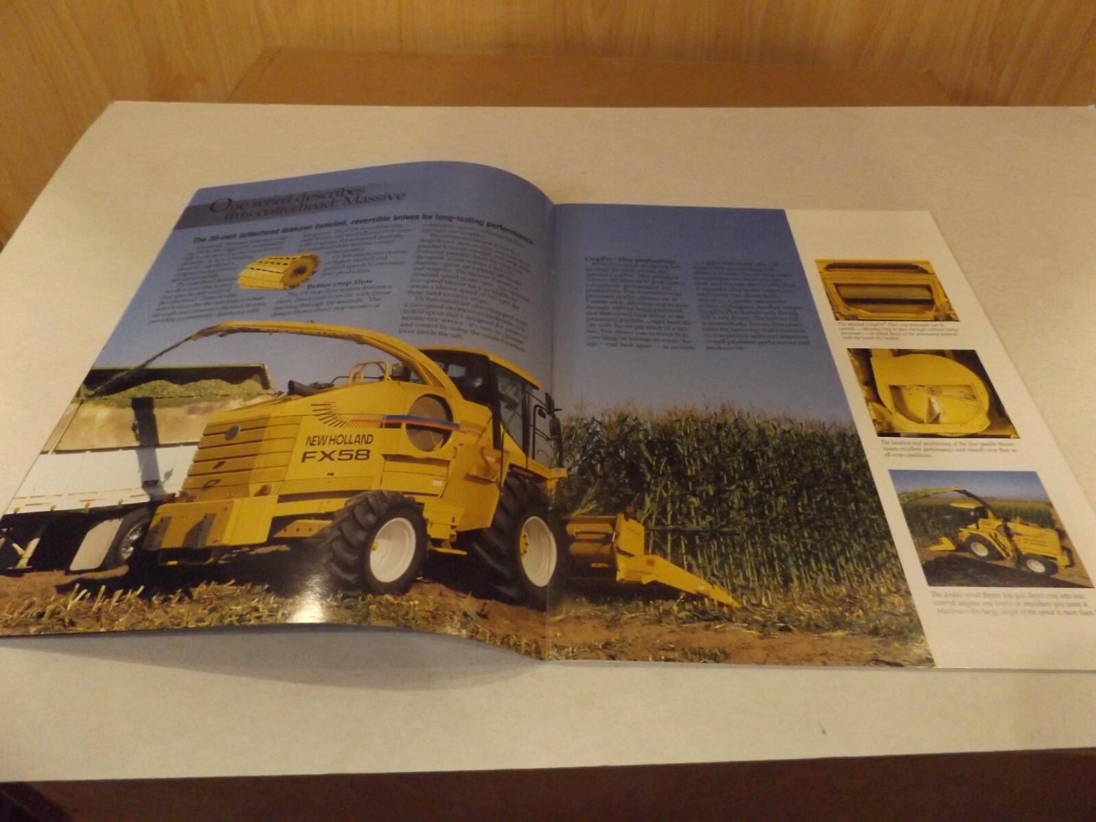2001 NEW HOLLAND FORAGE HARVESTERS FX28 FX38 FX58 . LIT # 31002830 2001
