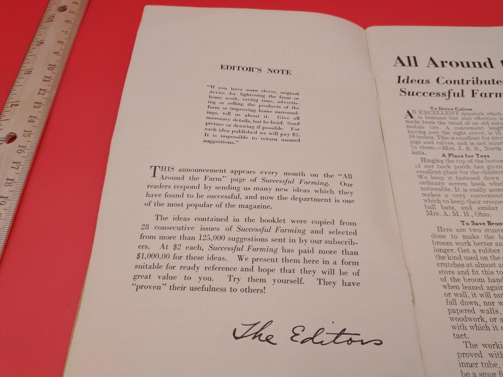 Successful &lsquo;Farming How to Save Time Save Money and Make Profits&rsquo; 1933 #1203