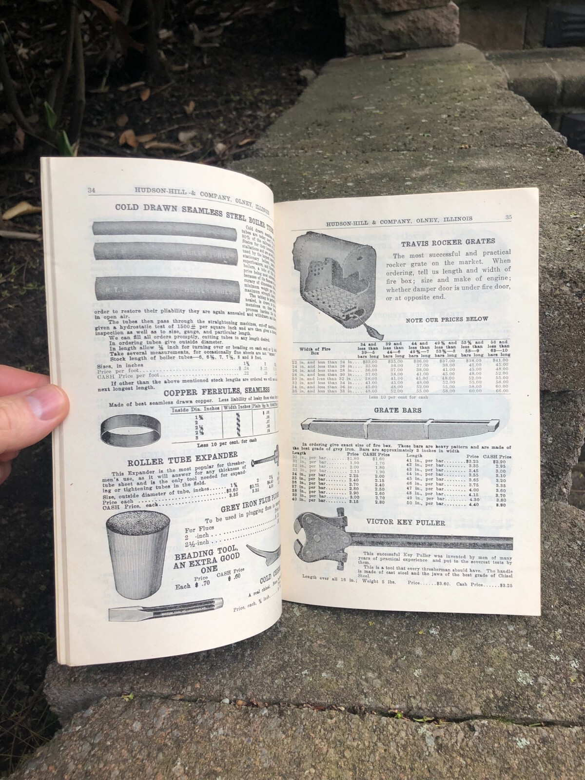 1933 & 1938 Hudson Hill Co. Threshers & Mill Supply Catalogs…2 Items