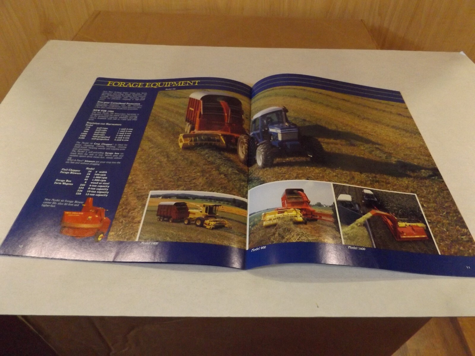 SPERRY NEW HOLLAND NEWS EQUIPMENT BUYER&rsquo;S GUIDE 1986, LIT # 6175164