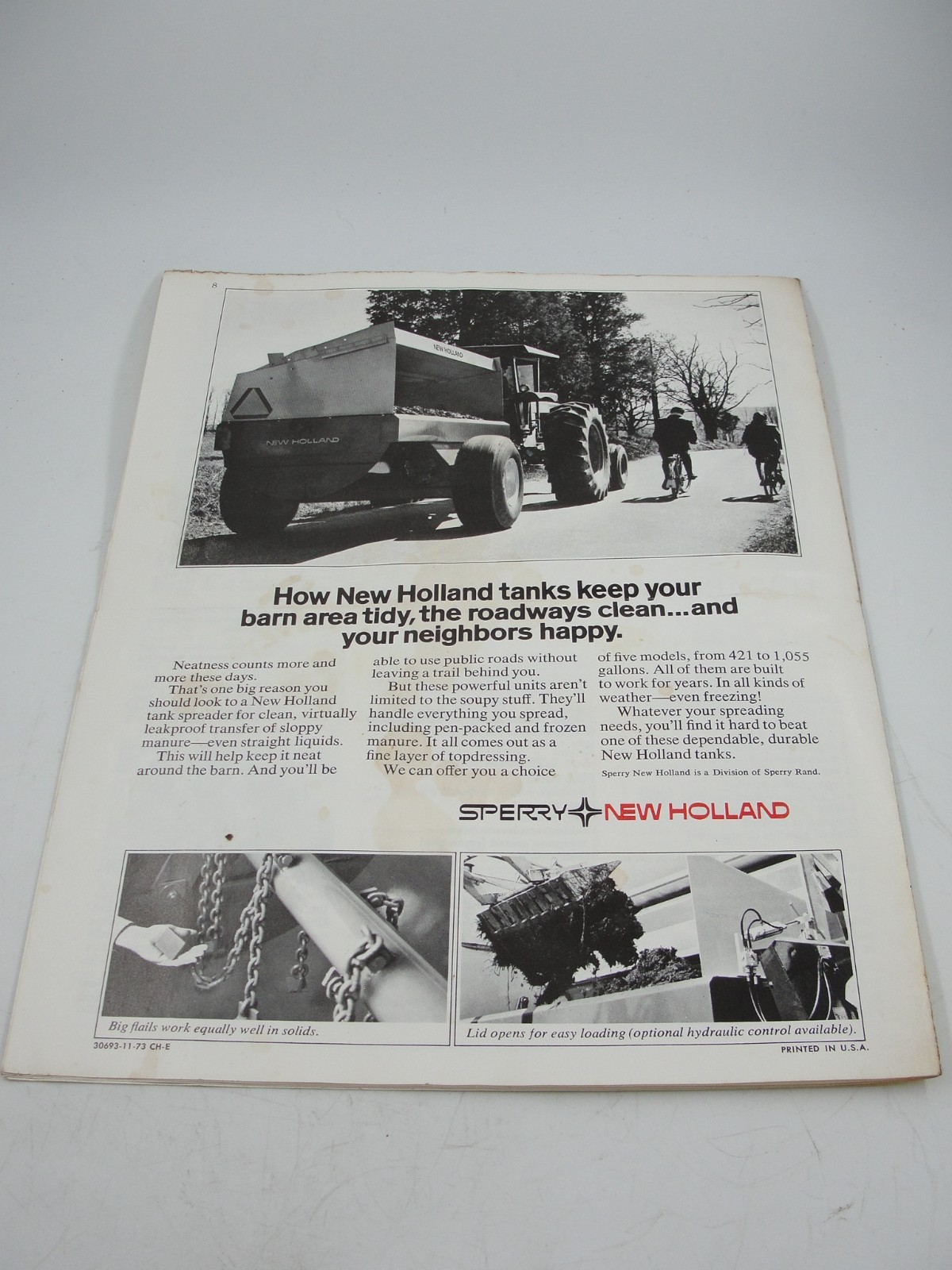 Sterling Farm Equipment Co.New 1973 Brochure