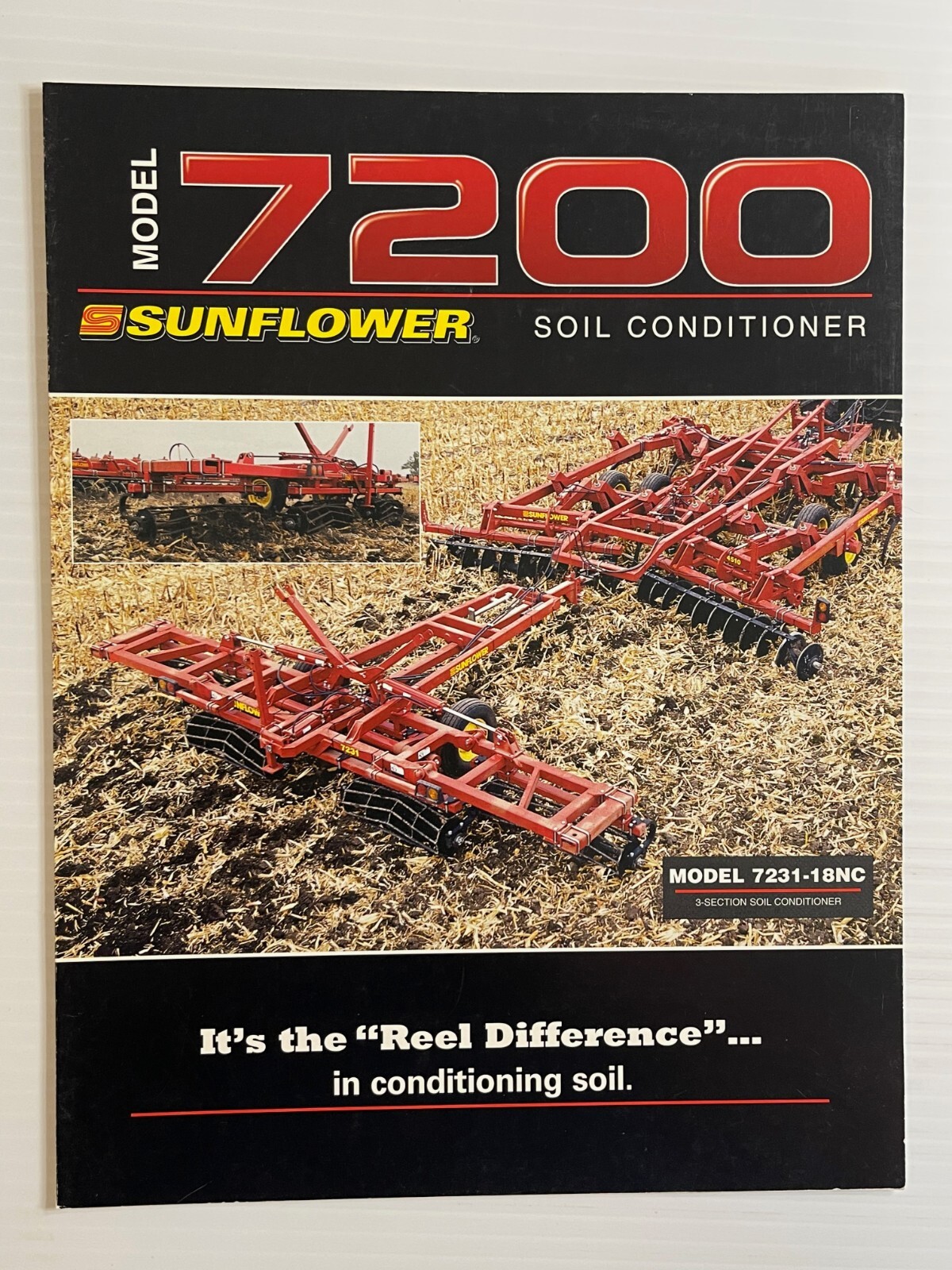 Sunflower – 7200 Soil Conditioner – Sales Brochure *Original Brochure* 2000