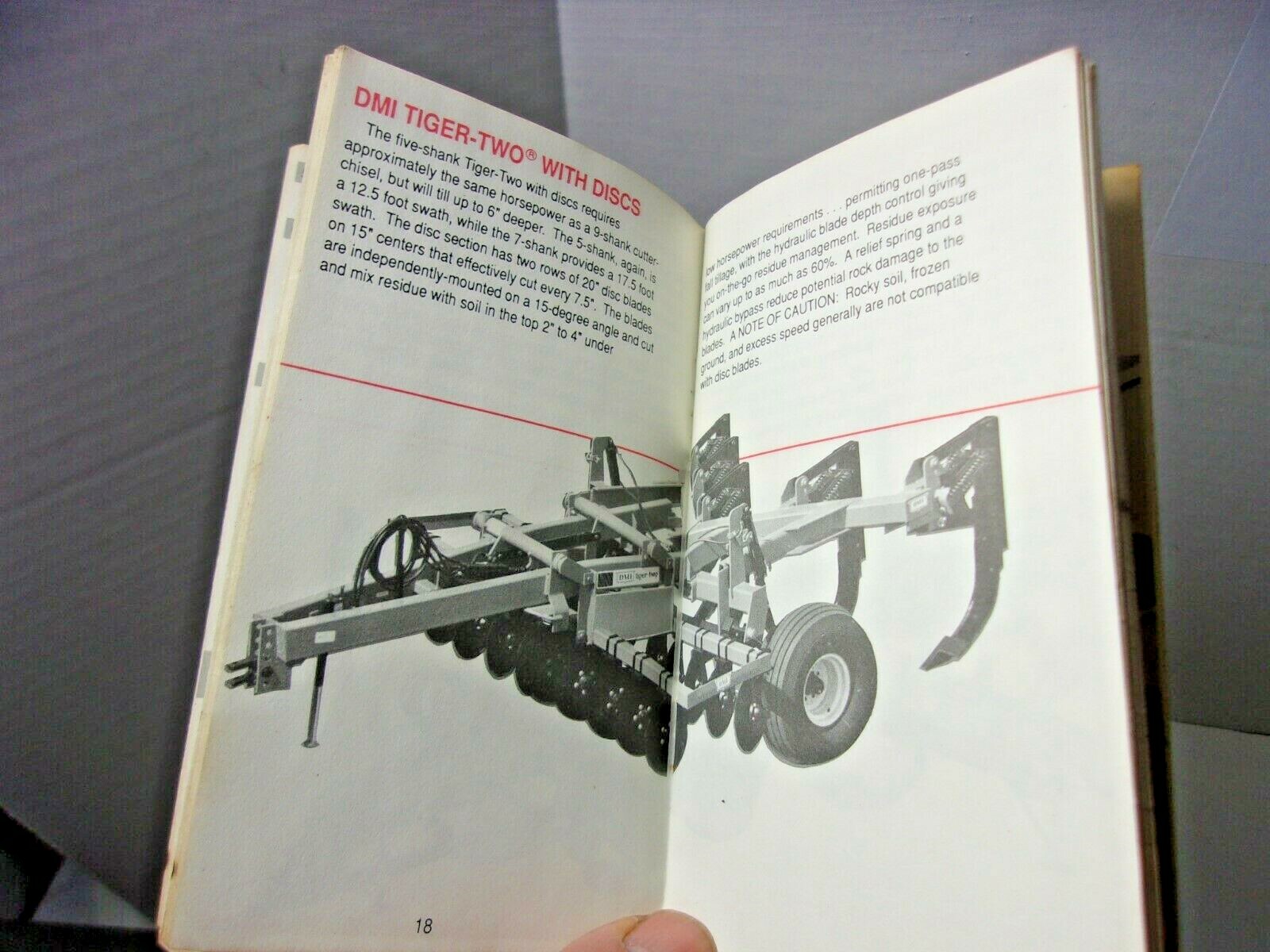 Farmers Pocket Notebook Advertising DMI Farm Tractor Implement Vintage Book