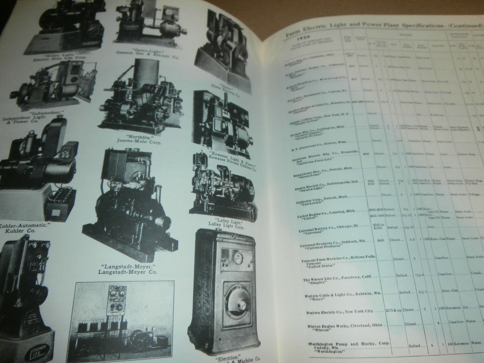 Gasoline Engines Vol 4 Book 1920 to 1930 by Alan C King