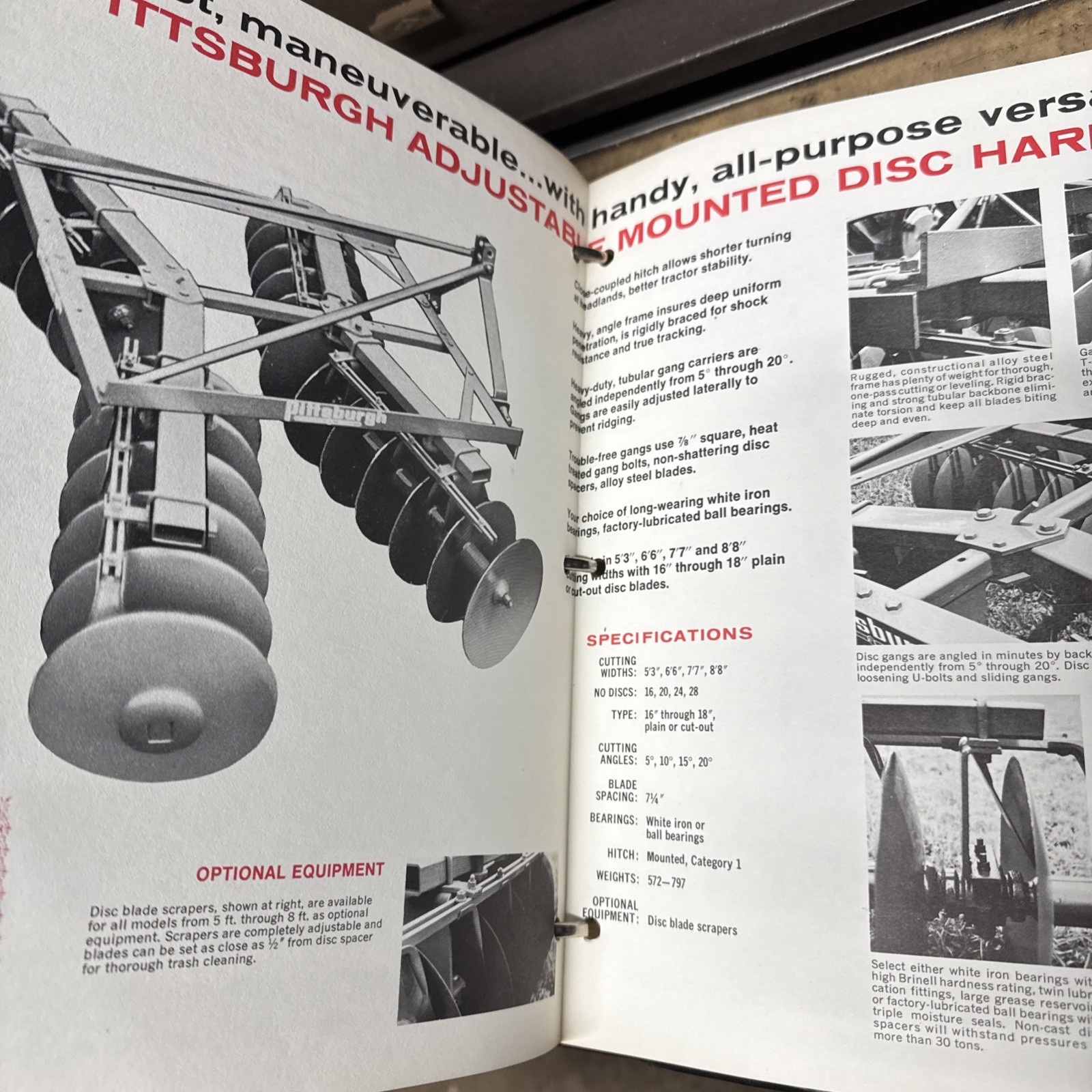Pittsburgh Forgings Farm Equipment Brochures And Price List