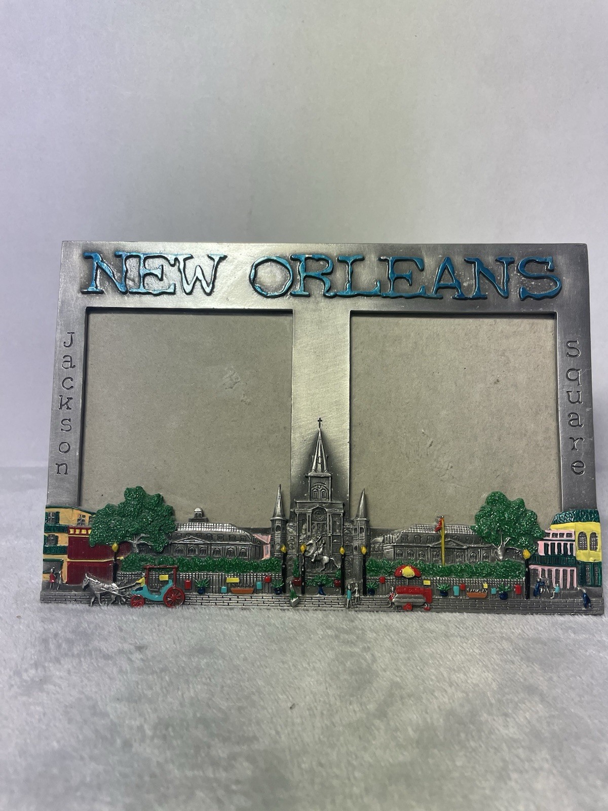 New Orleans, Souvenir Jackson Square Metal Picture Frame