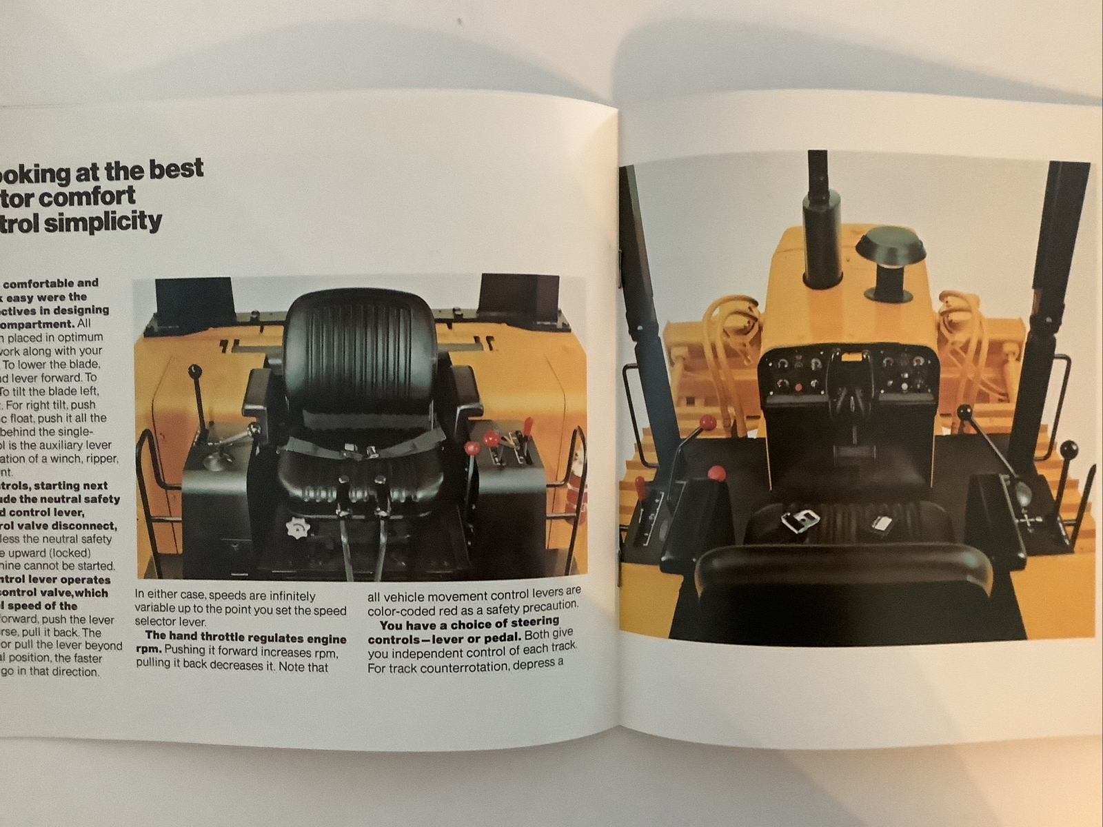 JOHN DEERE JD750 BULLDOZER 16 PAGES 1976 SALES BROCHURE