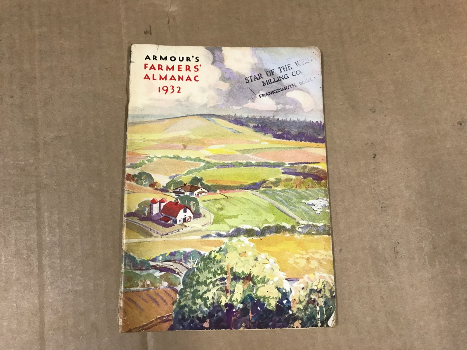 Vintage Armour&rsquo;s Farmer&rsquo;s Almanac 1932 – Volume 34