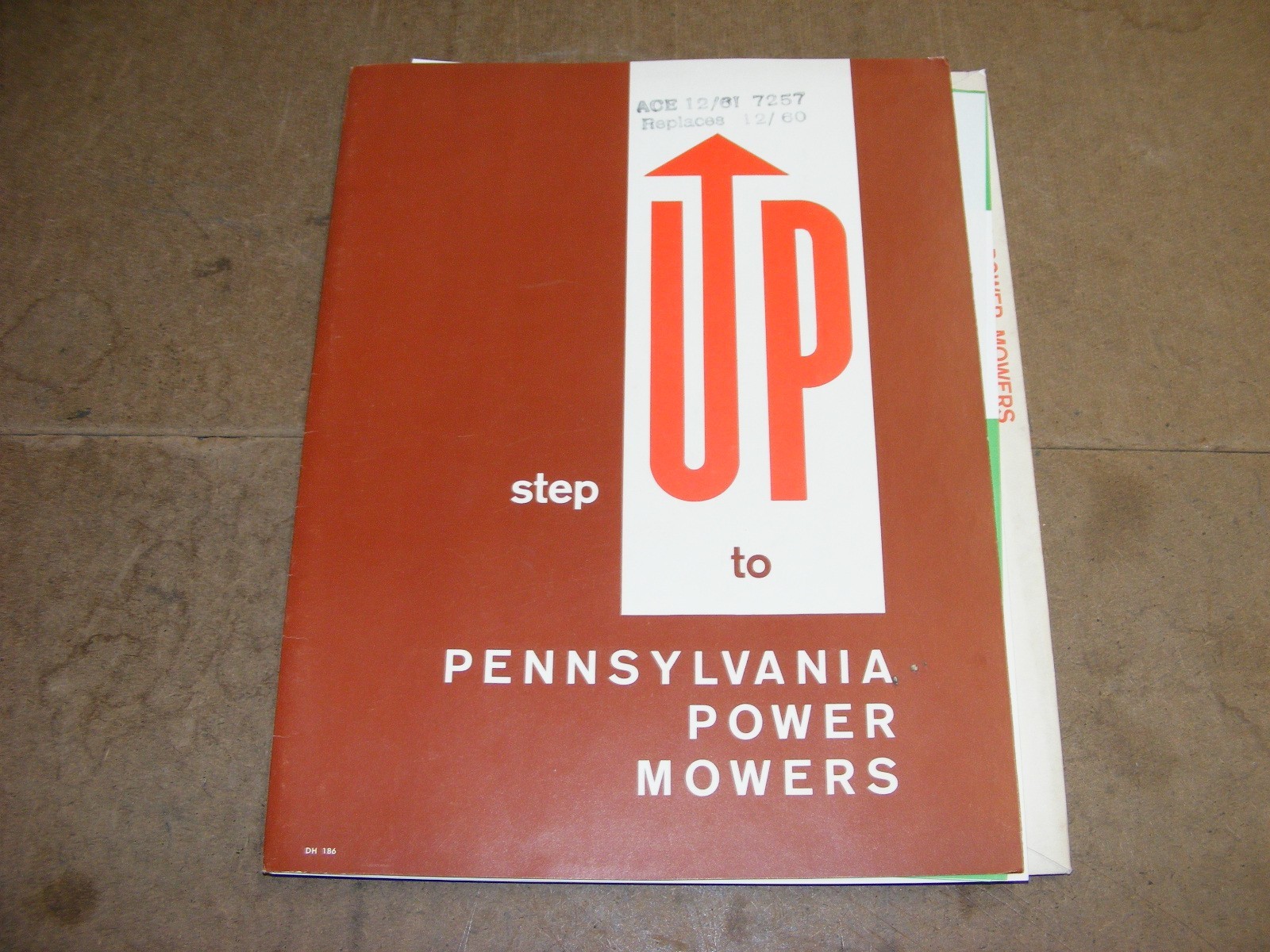 1962 Pennsylvania Mowers Advertising Folder , Sales Broshures Catalog NICE COND