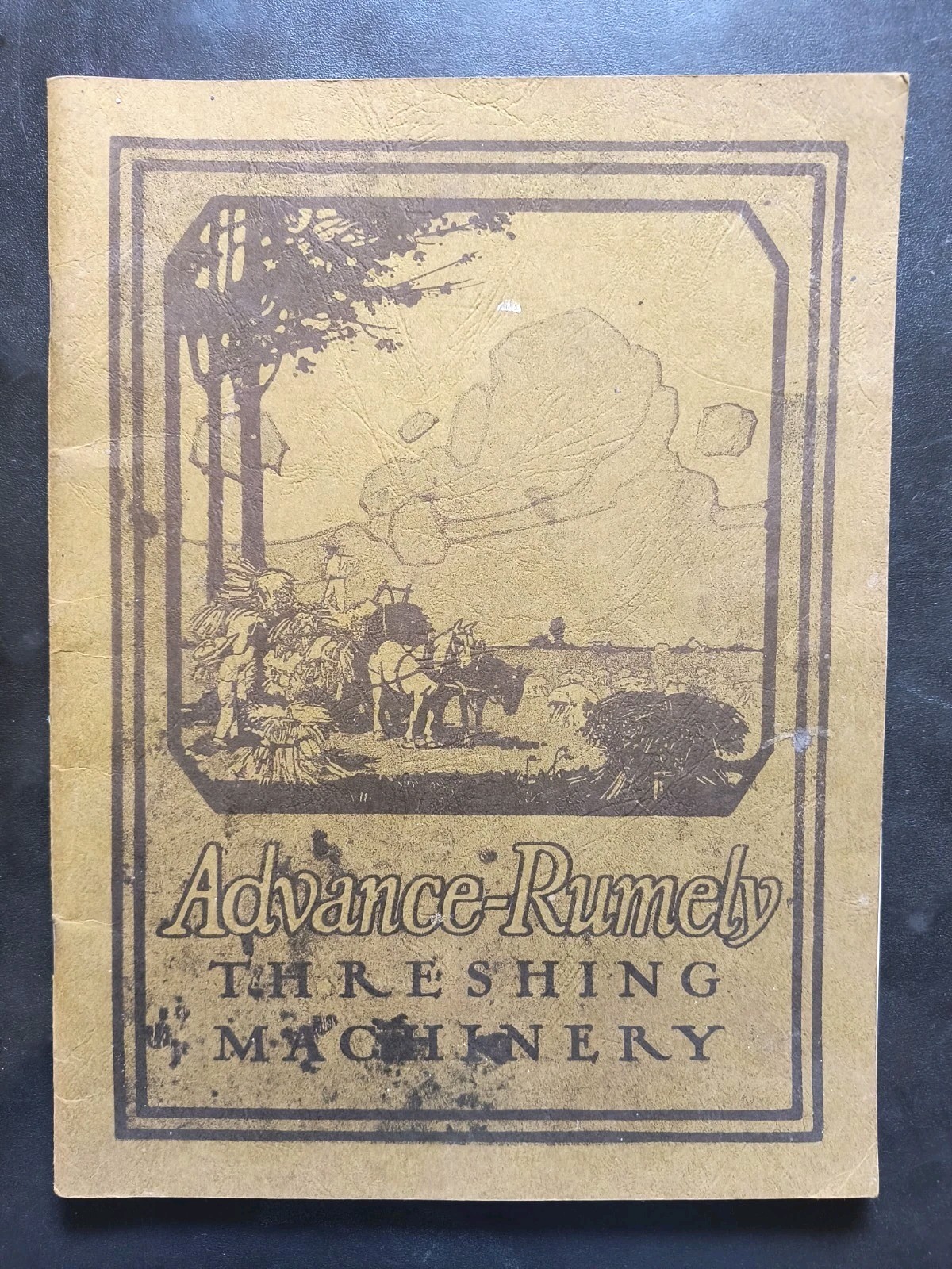 Rumley Oil Pull Tractor Dealer Brochure Manual Print Advertising RARE