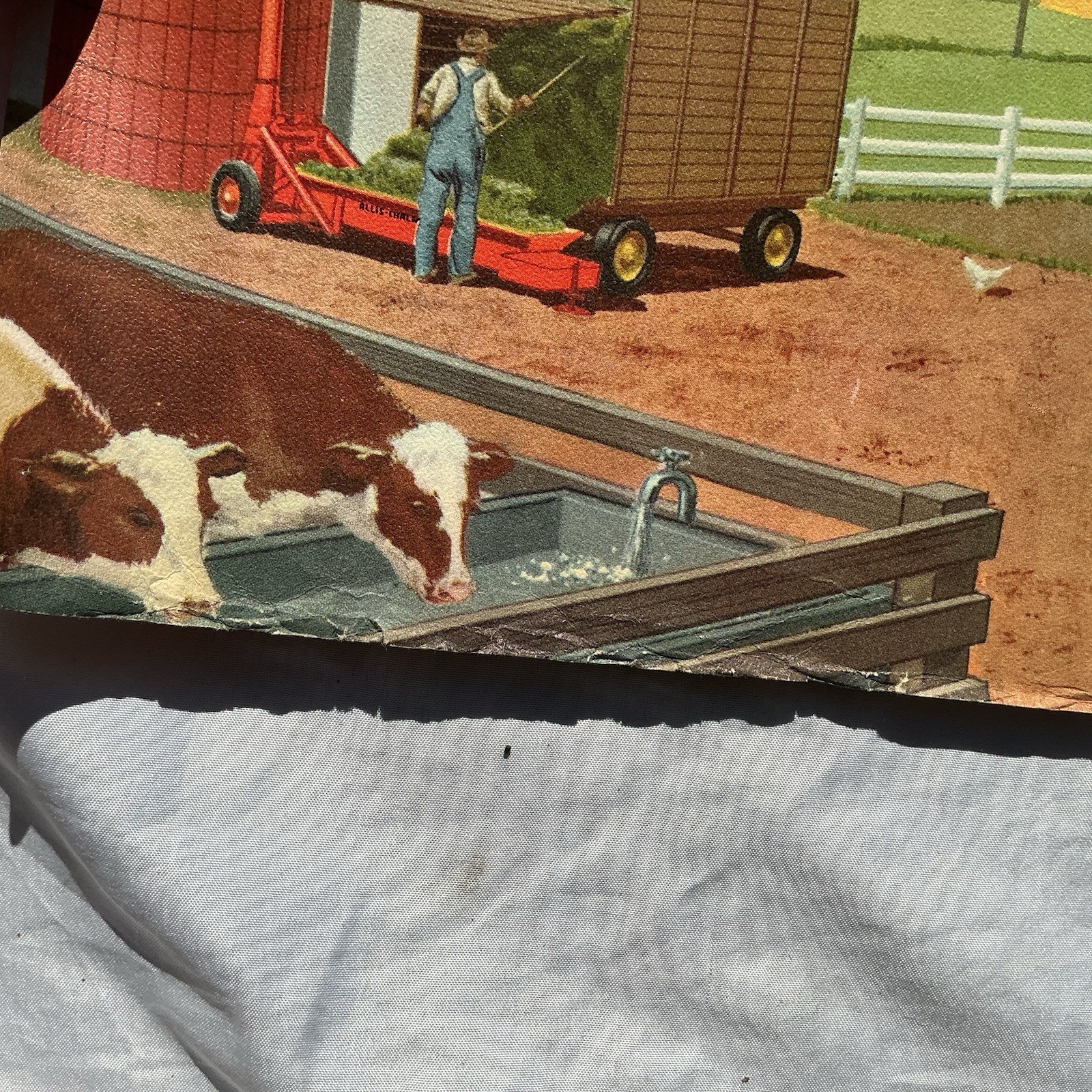 Vintage Education Poster Allis Chalmers 1959 Agriculture