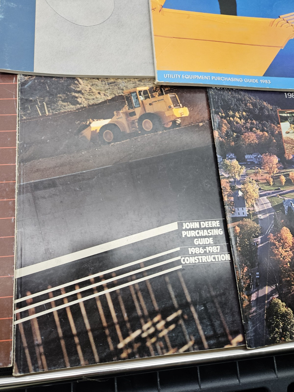1980s John Deere Excavator Loader Construction Utility Purchasing Guide Lot 15