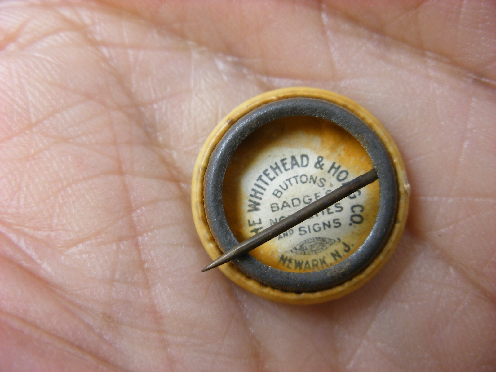 Vtg 1930s U. T. D. F. Unit Test Demonstration Farms Agriculture Advertising Pin